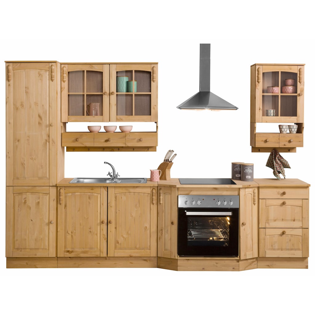 Home affaire Küchen-Set »Sylt«, ohne E-Geräte, Breite 300 cm