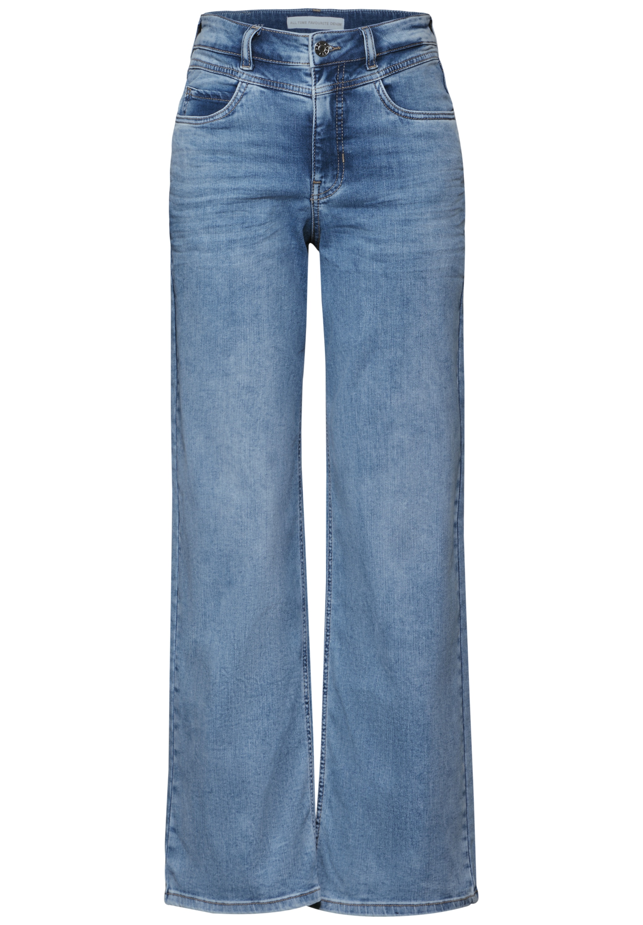STREET ONE Loose-fit-Jeans, aus Baumwolle mit Stretchanteil