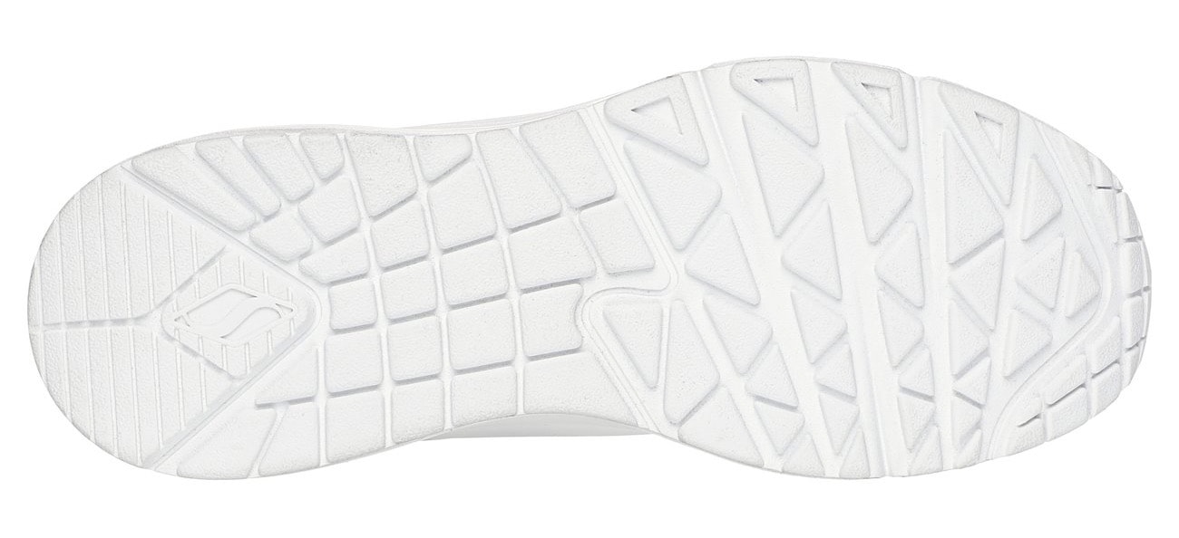 Skechers Sneaker »UNO WEDGE-HI STEPS«, Keilsneaker, Schnürschuh mit Air-Cooled Memory Foam