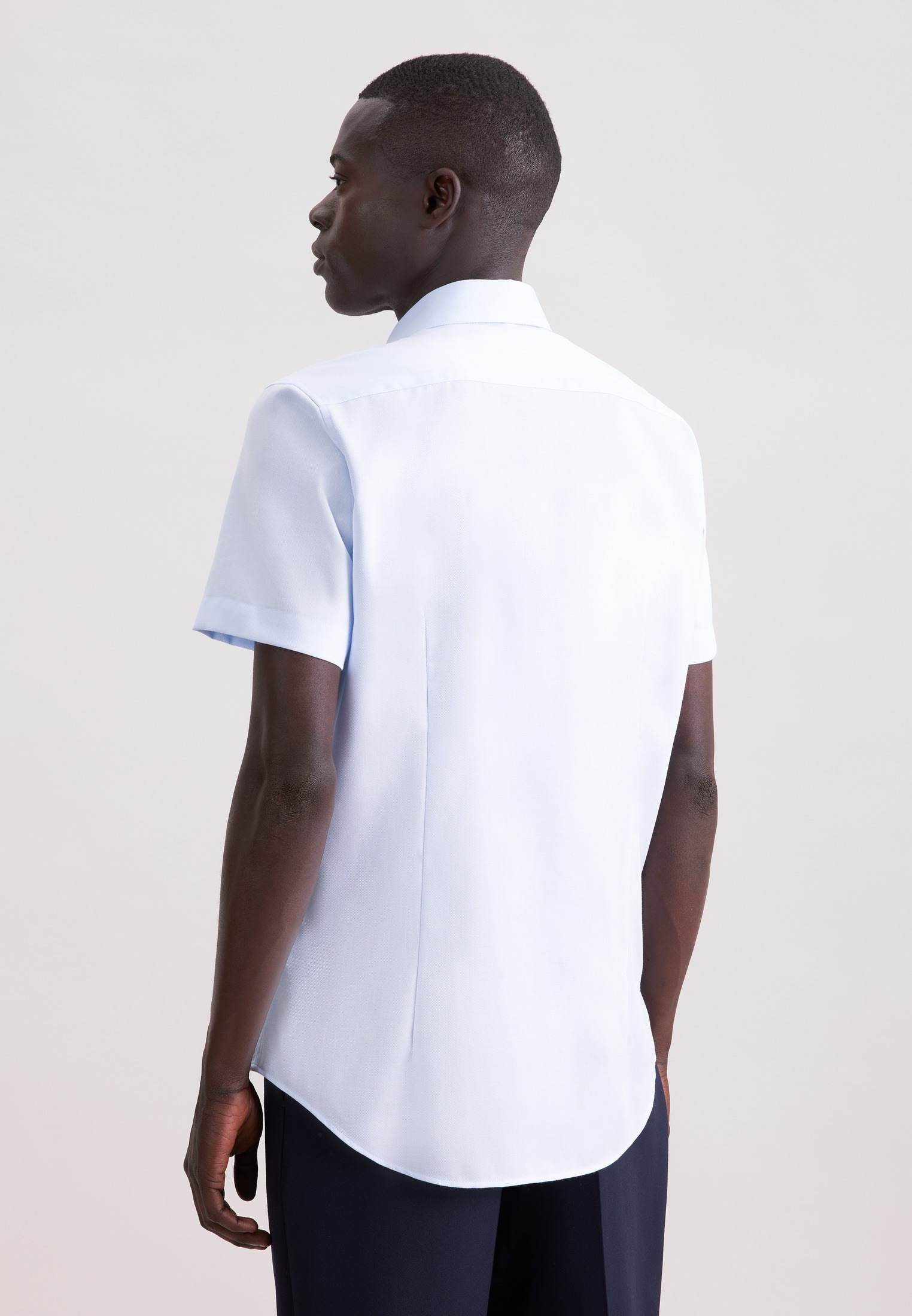 seidensticker Businesshemd "Schwarze Rose" Shaped 1/2 Button-Down-Kragen St günstig online kaufen