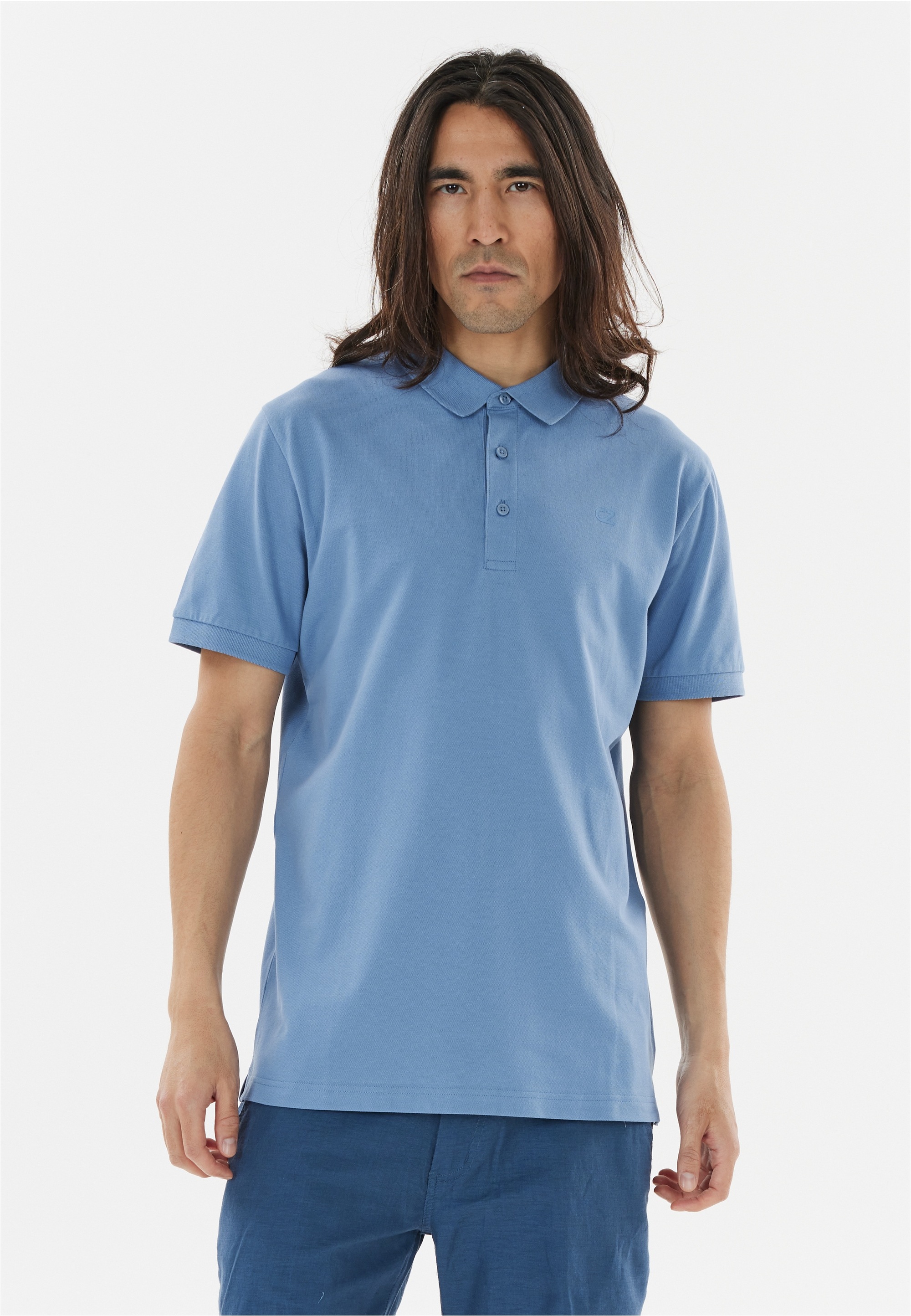 CRUZ Langarm-Poloshirt »Harrold« im Klasiki...