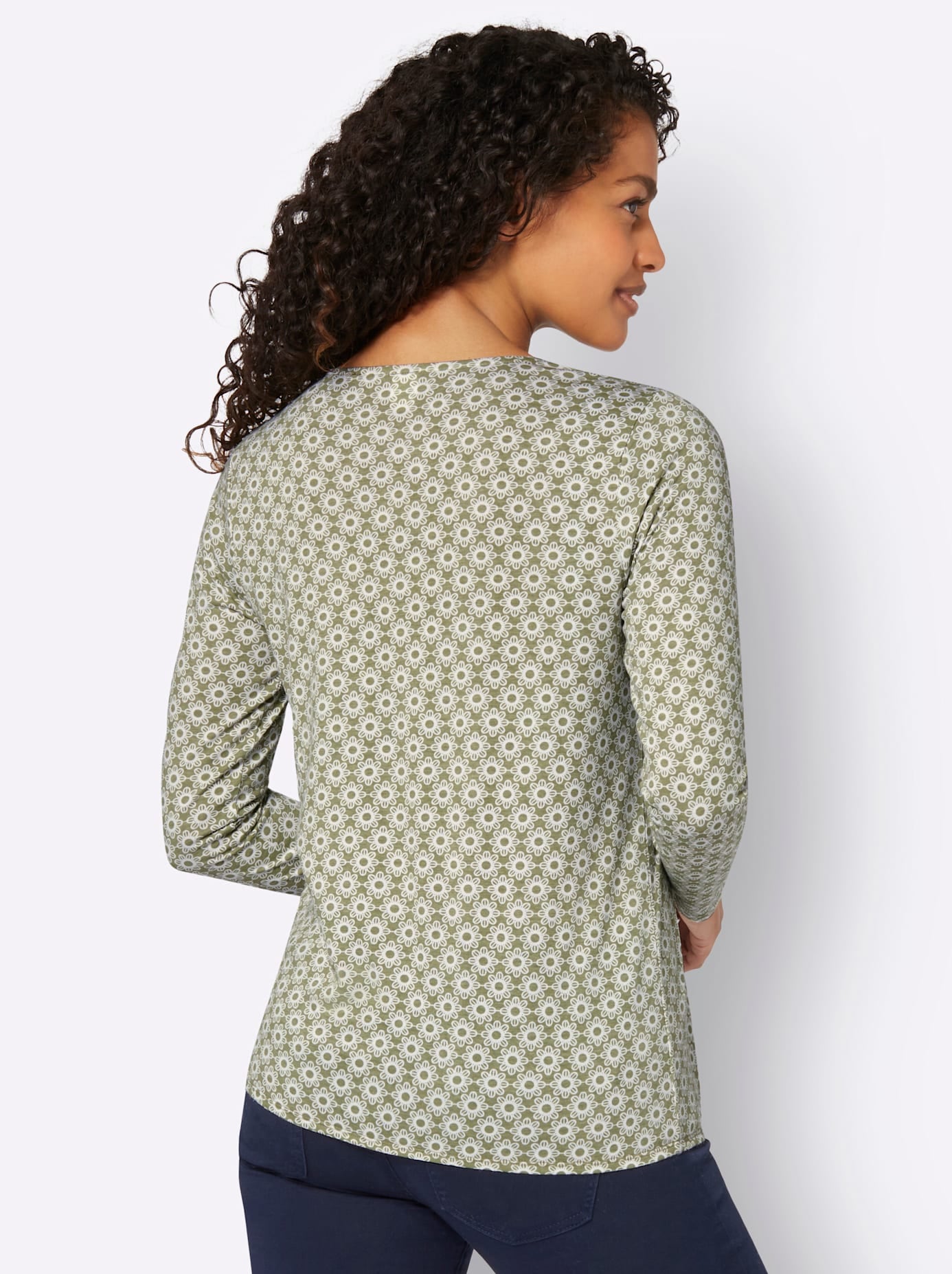 Inspirationen Langarmshirt »Druck-Shirt«, (1 tlg.)