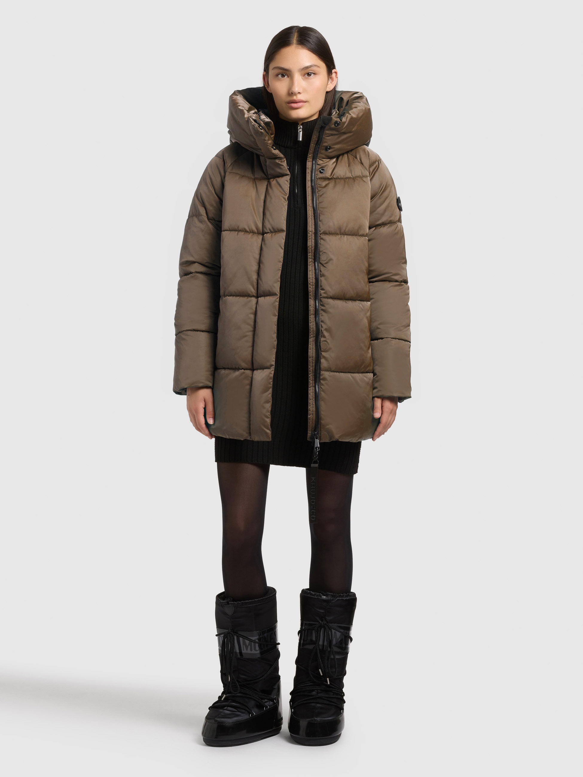 khujo Steppjacke »SUDA« mit Kapuze
