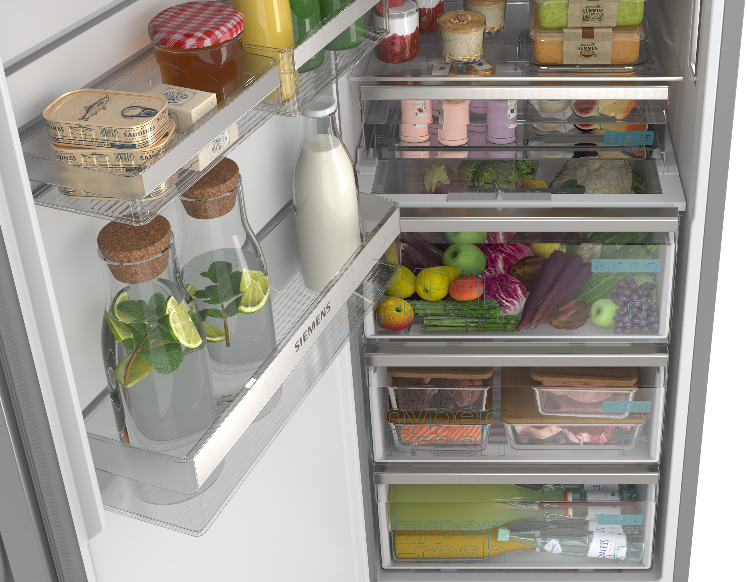 SIEMENS Kühlschrank iQ500 »KS36NAICG« 186,2 cm hoch 59,5 cm breit
