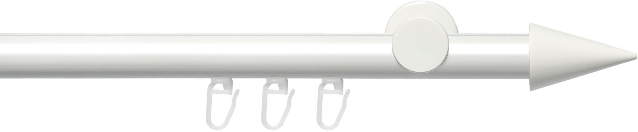 Liedeco Gardinenstange "Innenlaufgarnitur 20 mm Power Spitze" Ø 20 mm 1 läu günstig online kaufen