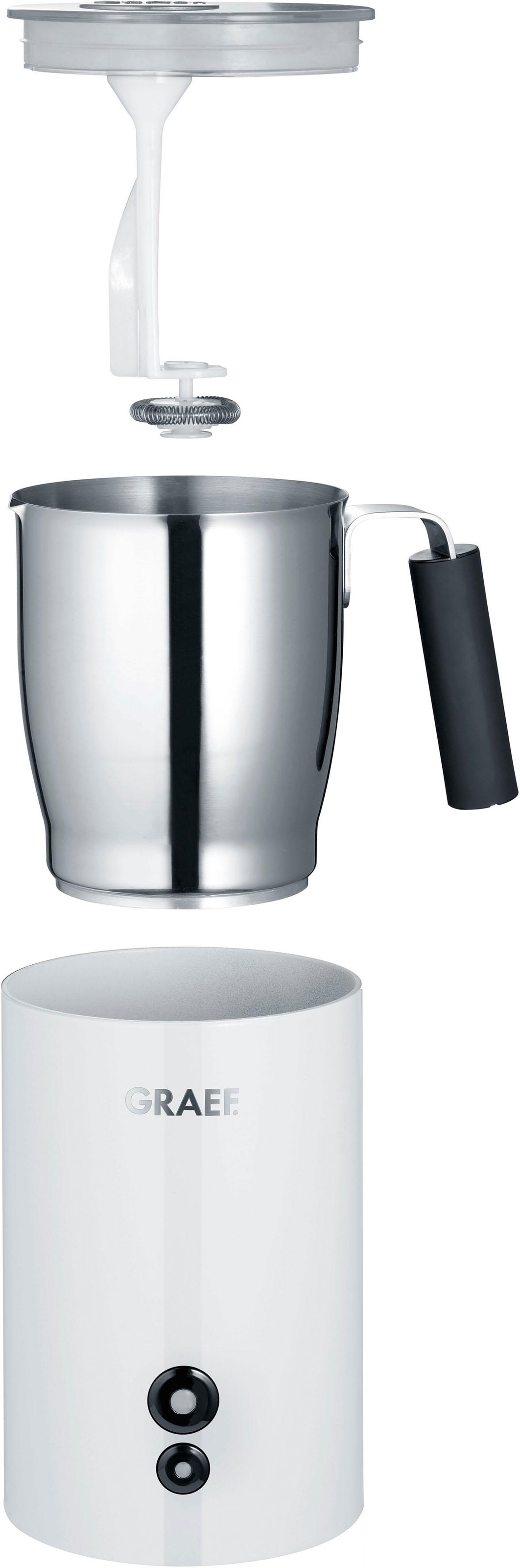 Graef Milchaufschäumer "MS 701, weiß" 500 W günstig online kaufen