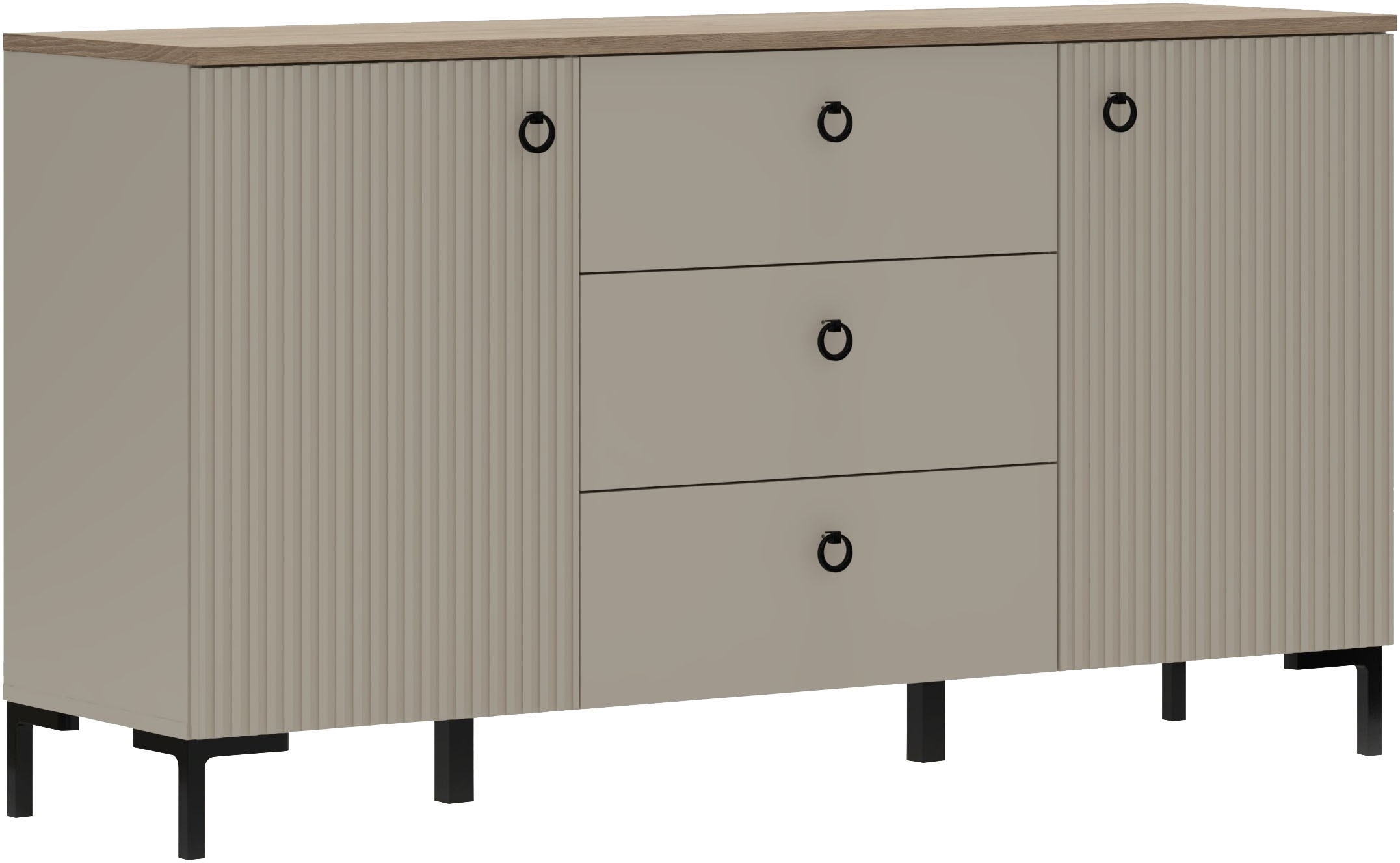 Home affaire Sideboard "Luminara", (1 St.), Kommode mit Soft-Close Funktion günstig online kaufen