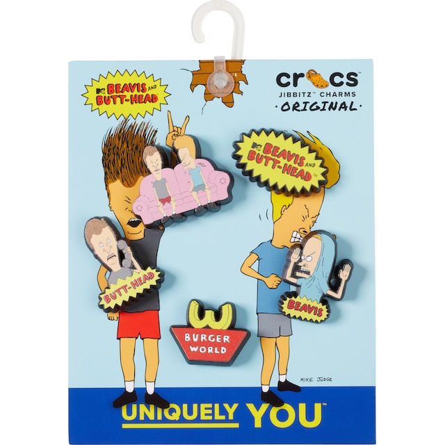 Crocs Schuhanstecker »Jibbitz™ Beavis and Butthead«, (Set, 5 tlg., Kein  Spielzeug. Nicht geeignet für Kinder unter 3 Jahren), zum anstecken ▷ für |  BAUR