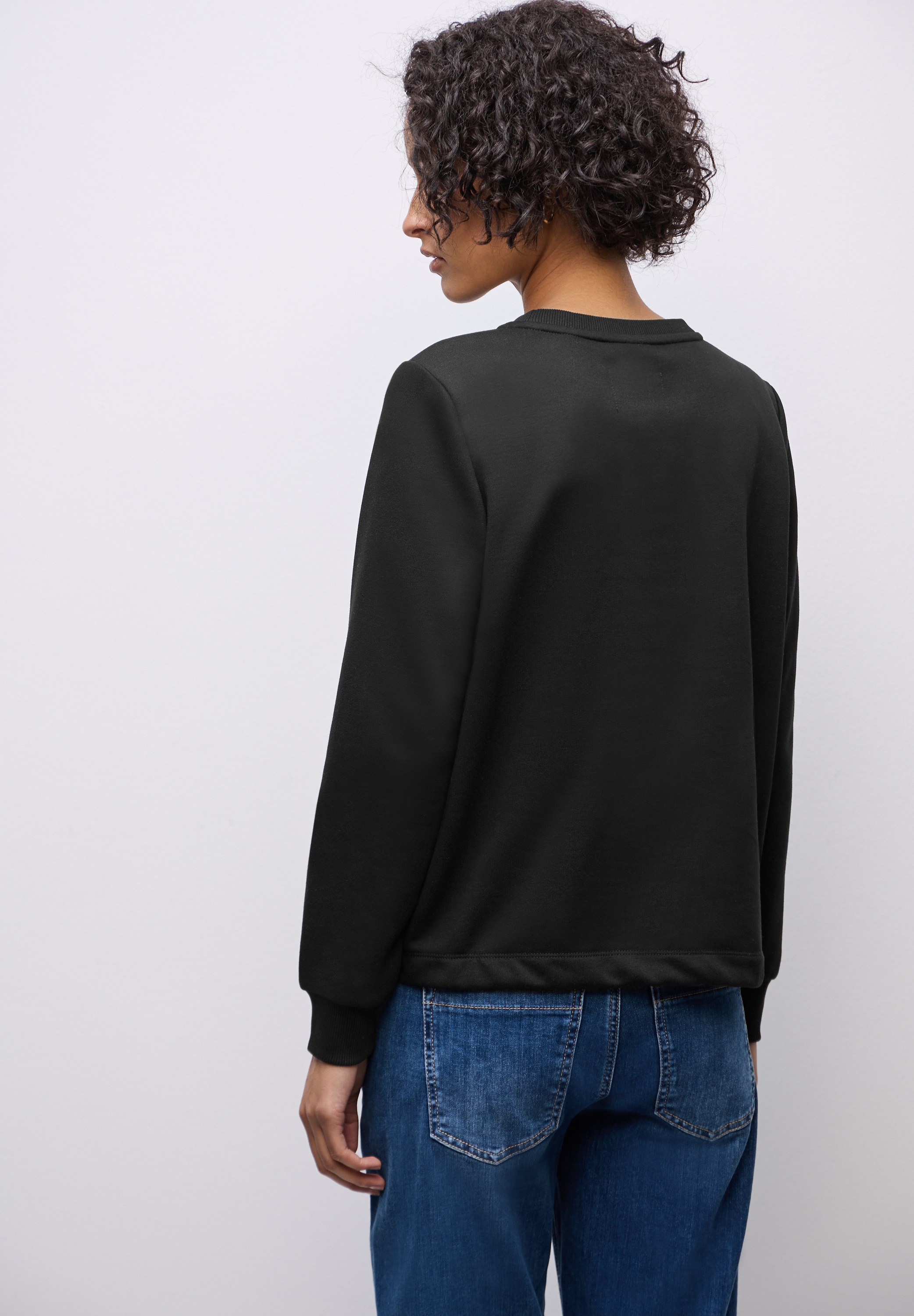 STREET ONE Sweatshirt , mit Tunnelzug am Saum
