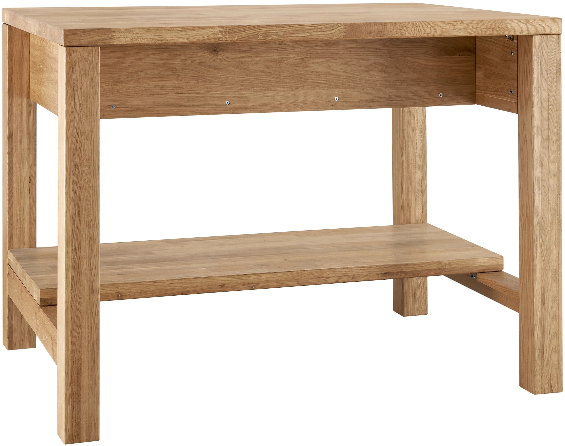 BASIC by Balculina Kücheninsel »Ponza, Kücheninsel BxHxT 122x91x90 cm«, Breite 122cm, Massivholz, Softclose und Vollauszug