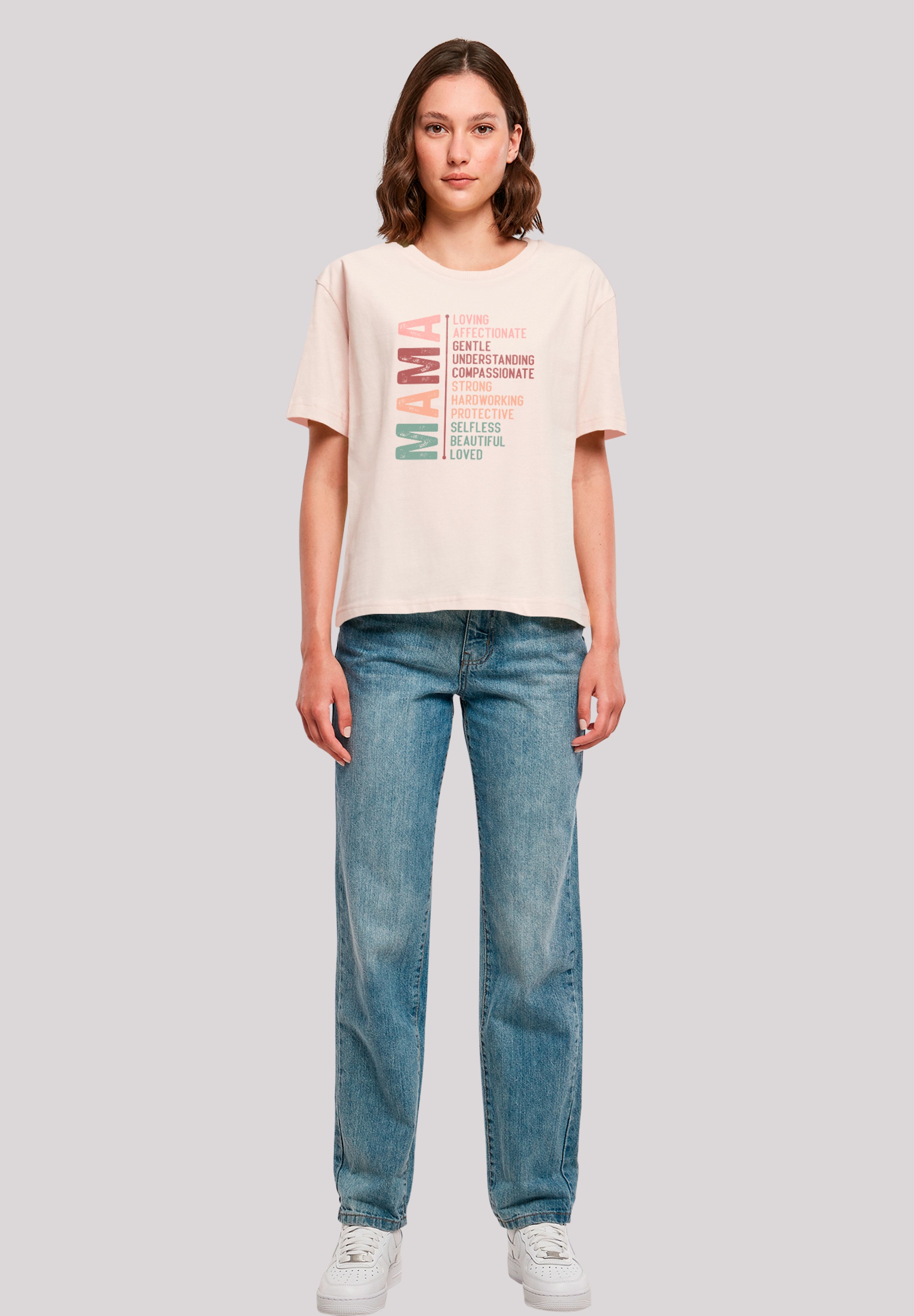F4NT4STIC T-Shirt »Muttertag Feiern Sie die Mama«, Premium Qualität