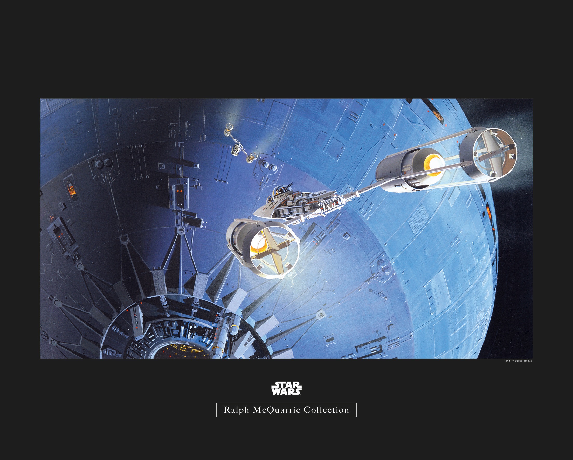 Komar Poster »Star Wars Classic RMQ Death St...