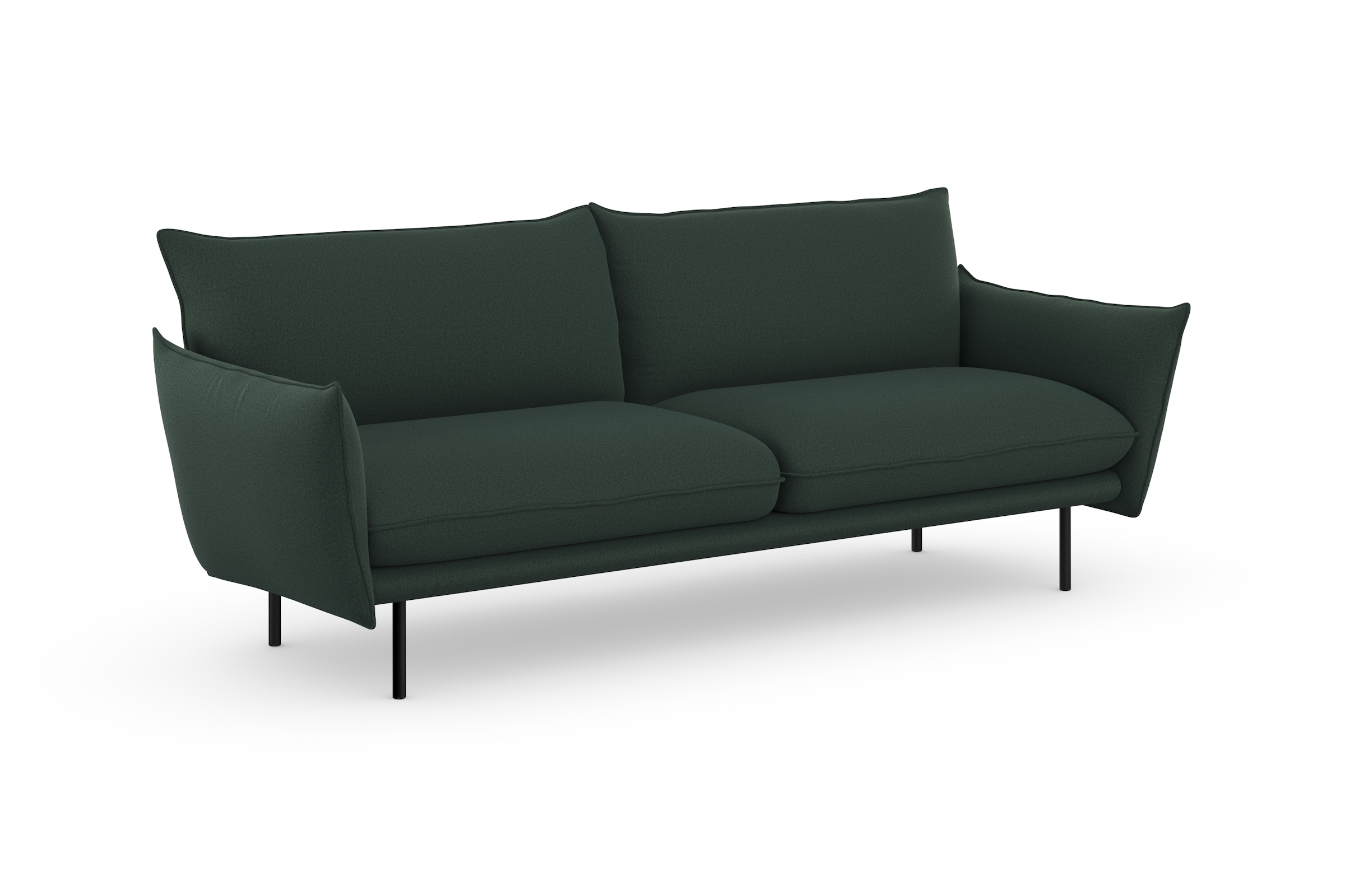 OTTO home 3-Sitzer »Stine« Besonderes Design durch Kissenoptik und Keder, by Morten Georgsen