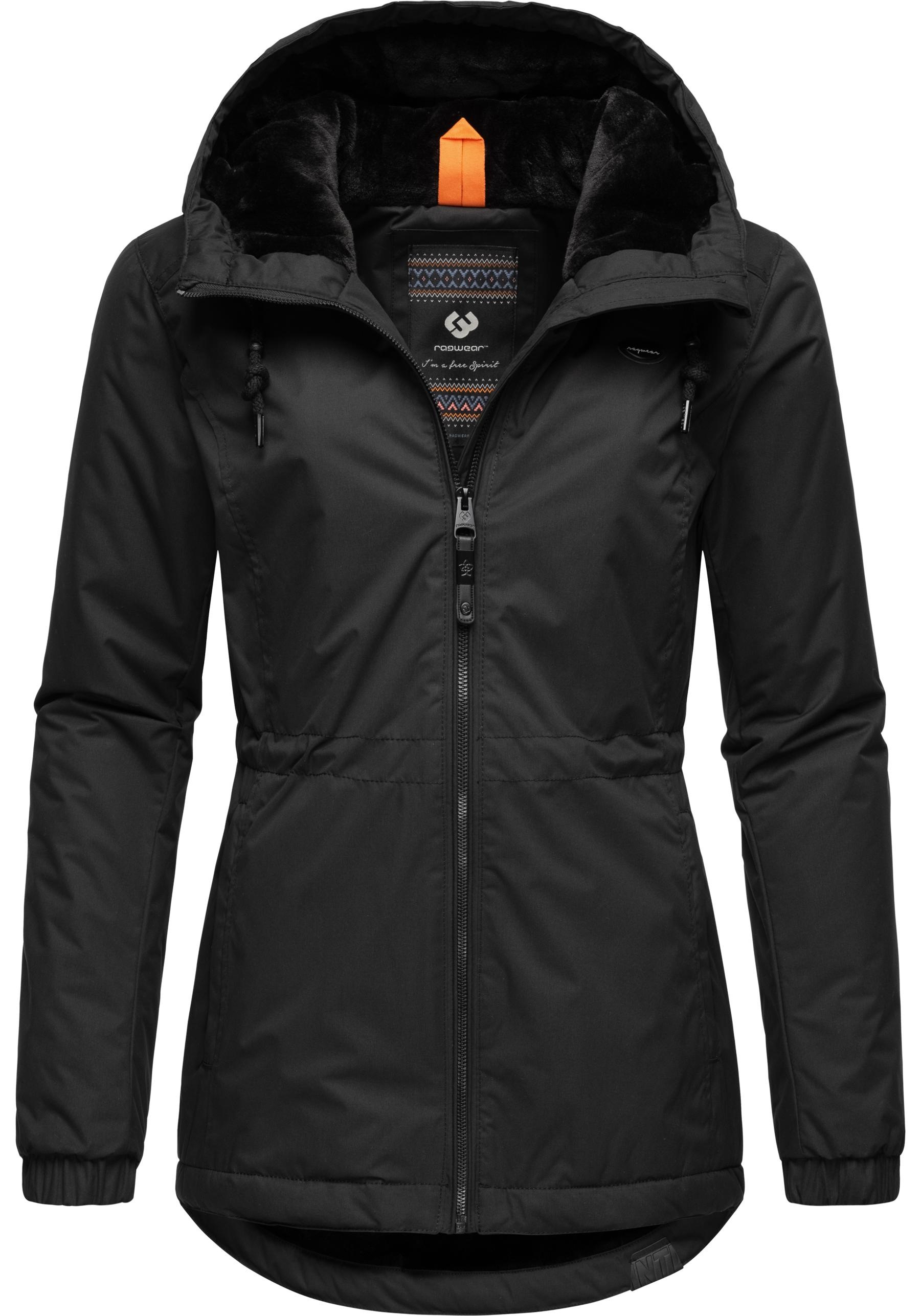 Ragwear Winterjacke »Dankka Warm«, mit Kapuze, Wasserdichte weiche Damen Jacke für den Winter