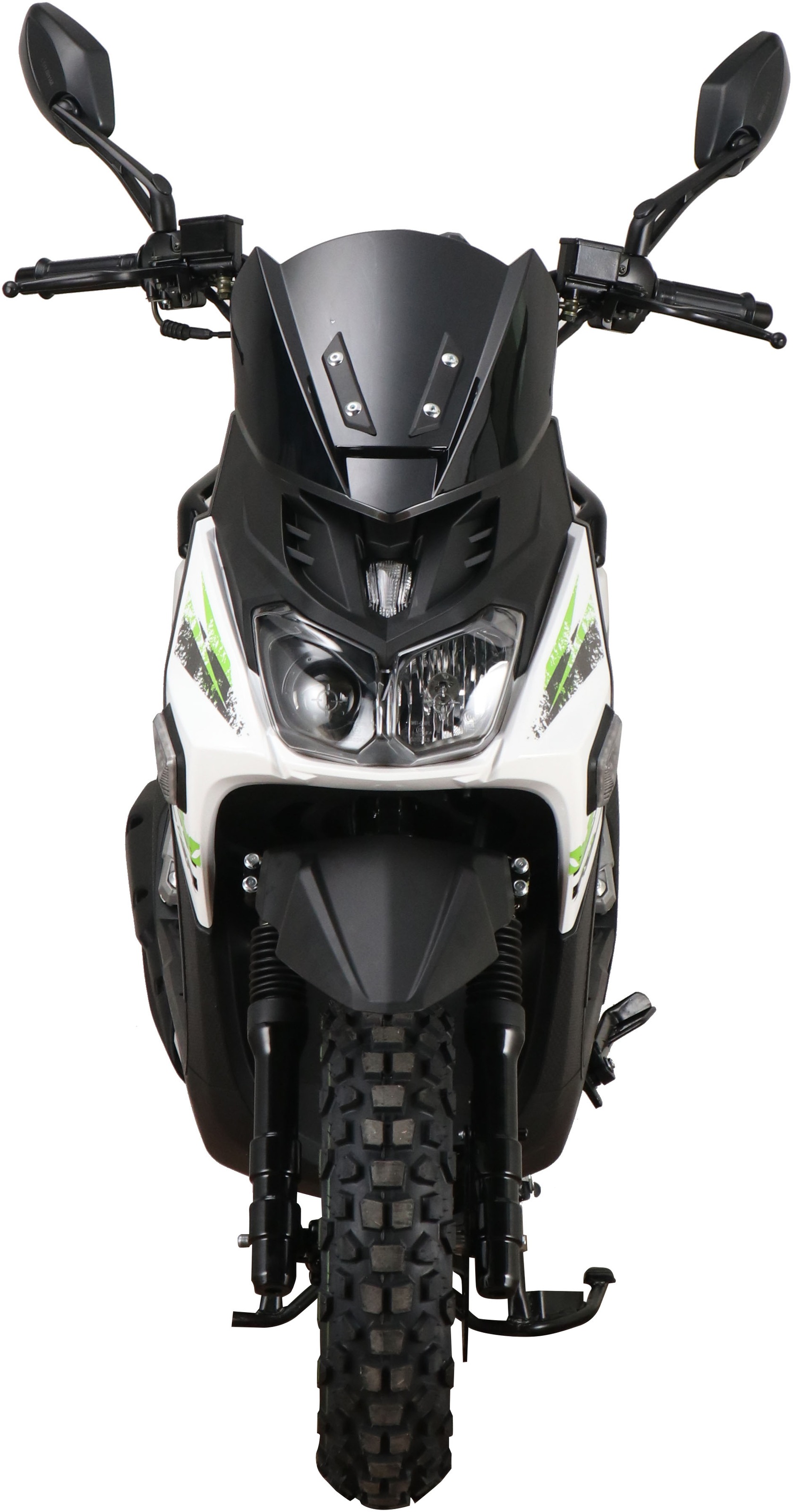 GT UNION Motorroller »Cross 2.0 125«, 124,6 cm³, 85 km/h, Euro 5, 8,5 PS, (Komplett-Set, 2 tlg., mit Topcase), Luftgekühlter Motor