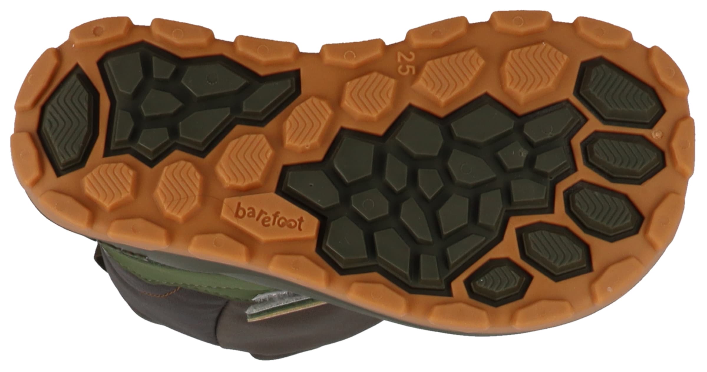 Lurchi Barfußschuh, Barfußschuh, Klettboots mit Warmfutter, Größenschablone zum Download