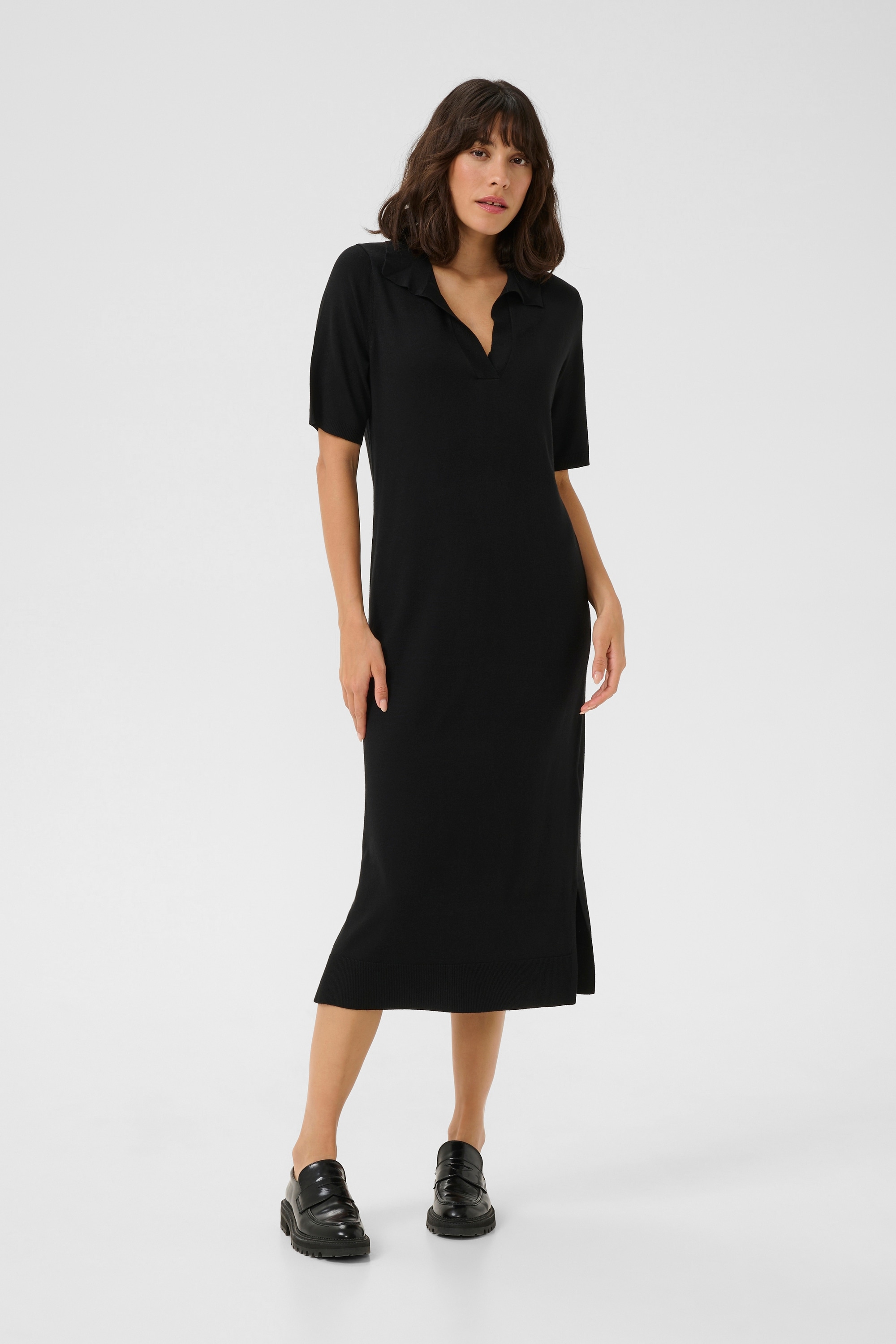 KAFFE Midikleid »Damen Kleid KAlizza«