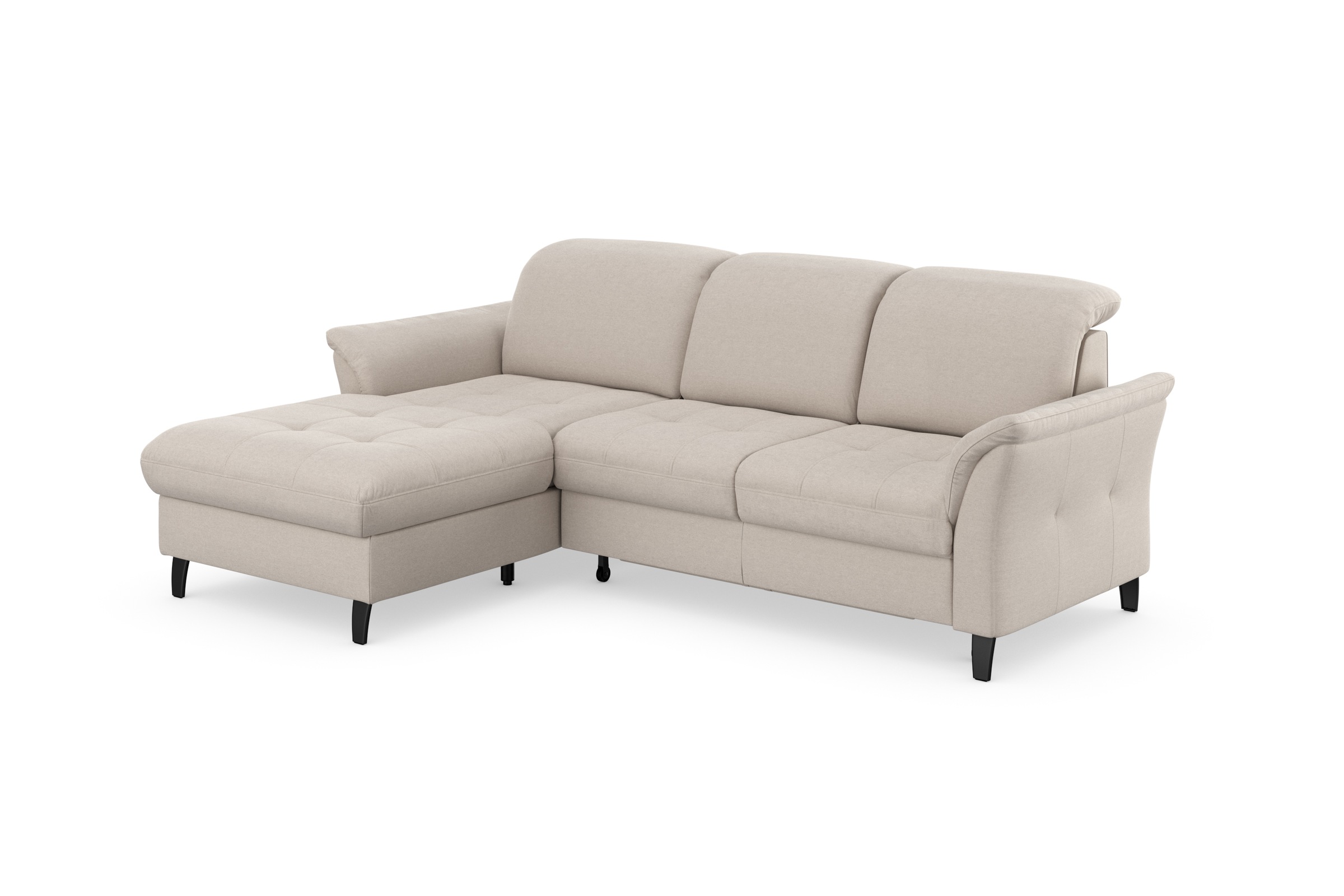 Thumbnail - sit&more Ecksofa "Maggiore L-Form" wahlweise mit Kopfteilverstellung, Bettfunktion und Bettkasten