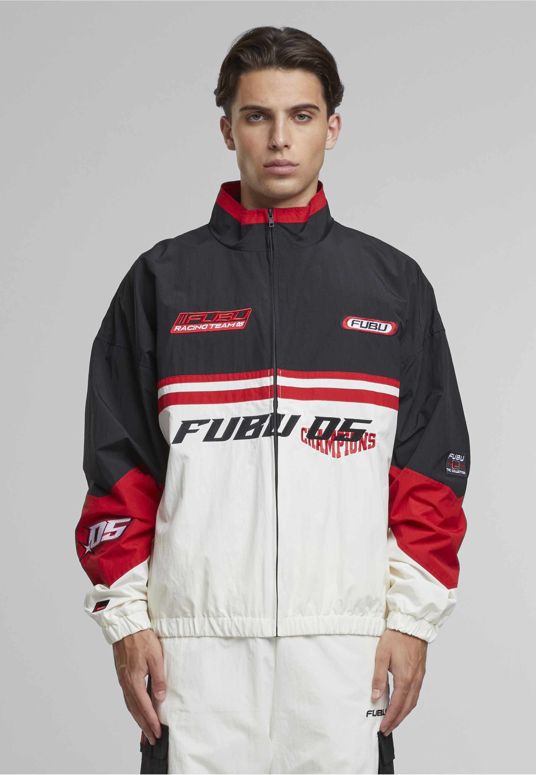 Fubu Trainingsjacke »Fubu Fubu Corporate Trackjacket« 1 Stk. tlg. ohne Kapuze