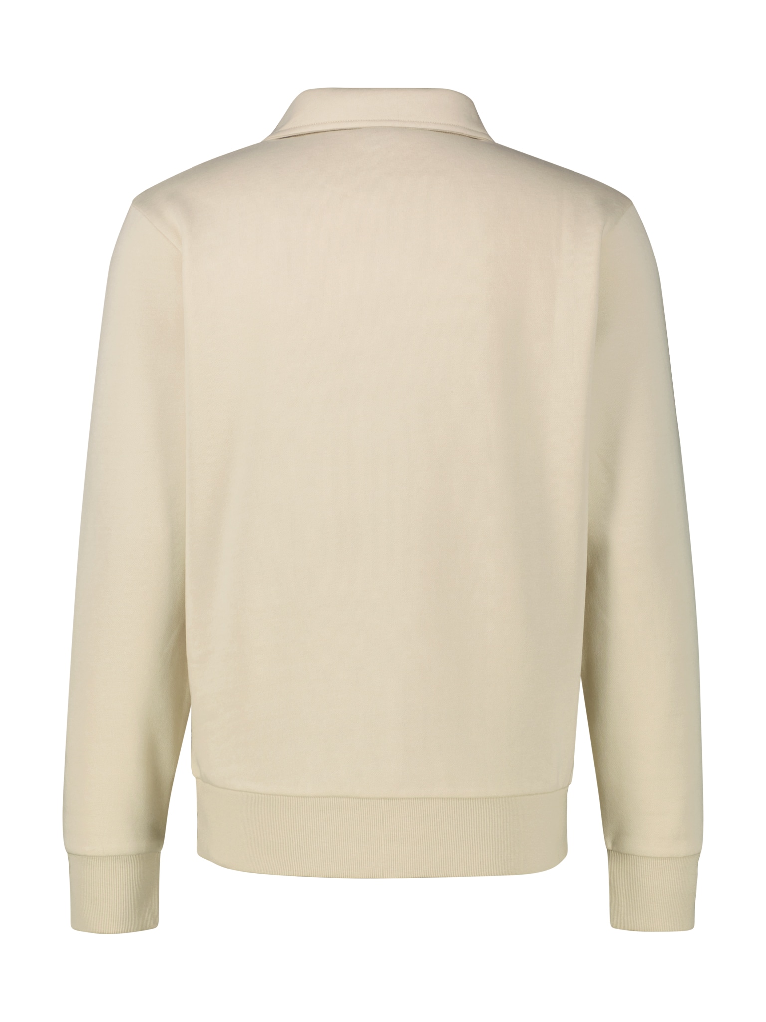 LERROS Langarm-Poloshirt »FELPA« Sweatshirt mit Knopfleiste