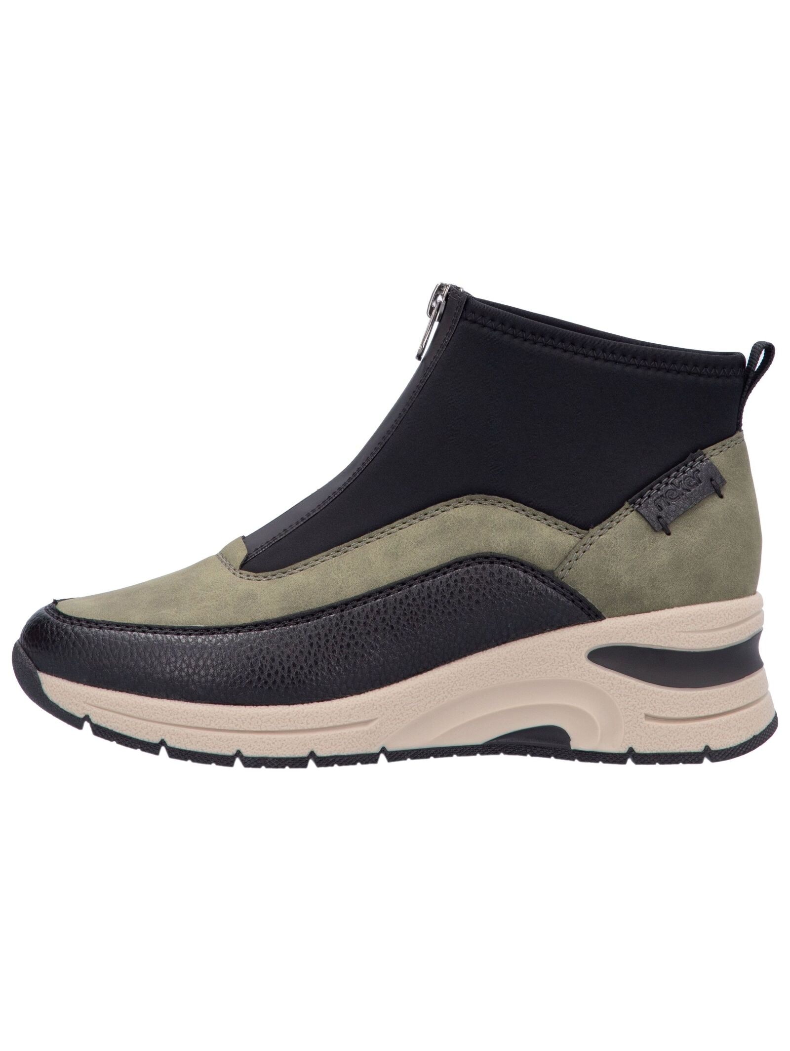 Rieker Keilstiefelette »Rieker Stiefelette Lederimitat/Textil«