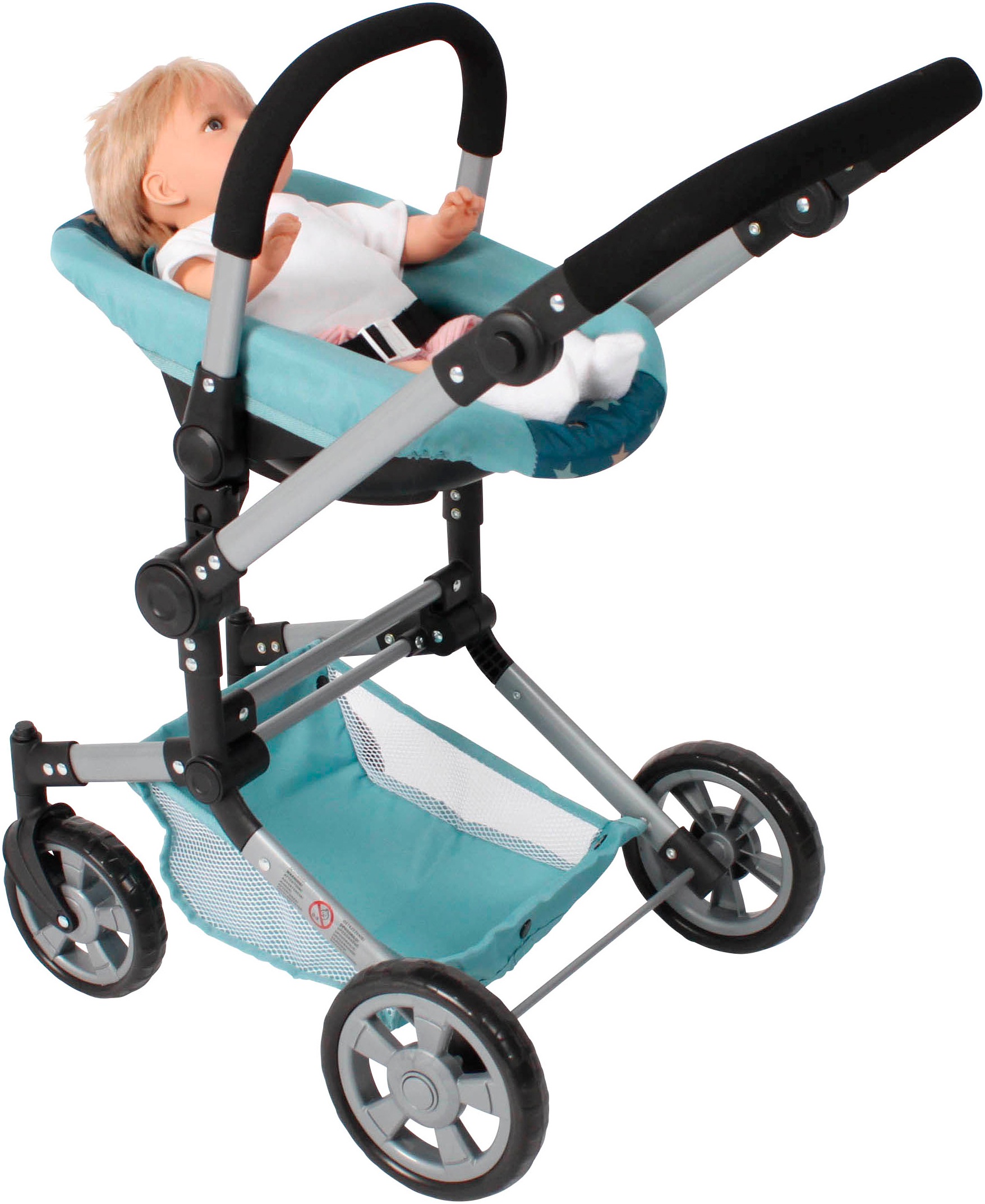 CHIC2000 Puppen Autositz »mit Adapter«, passend für Puppenwagen Mika, Nele, Jara, Linus und Linus Duo