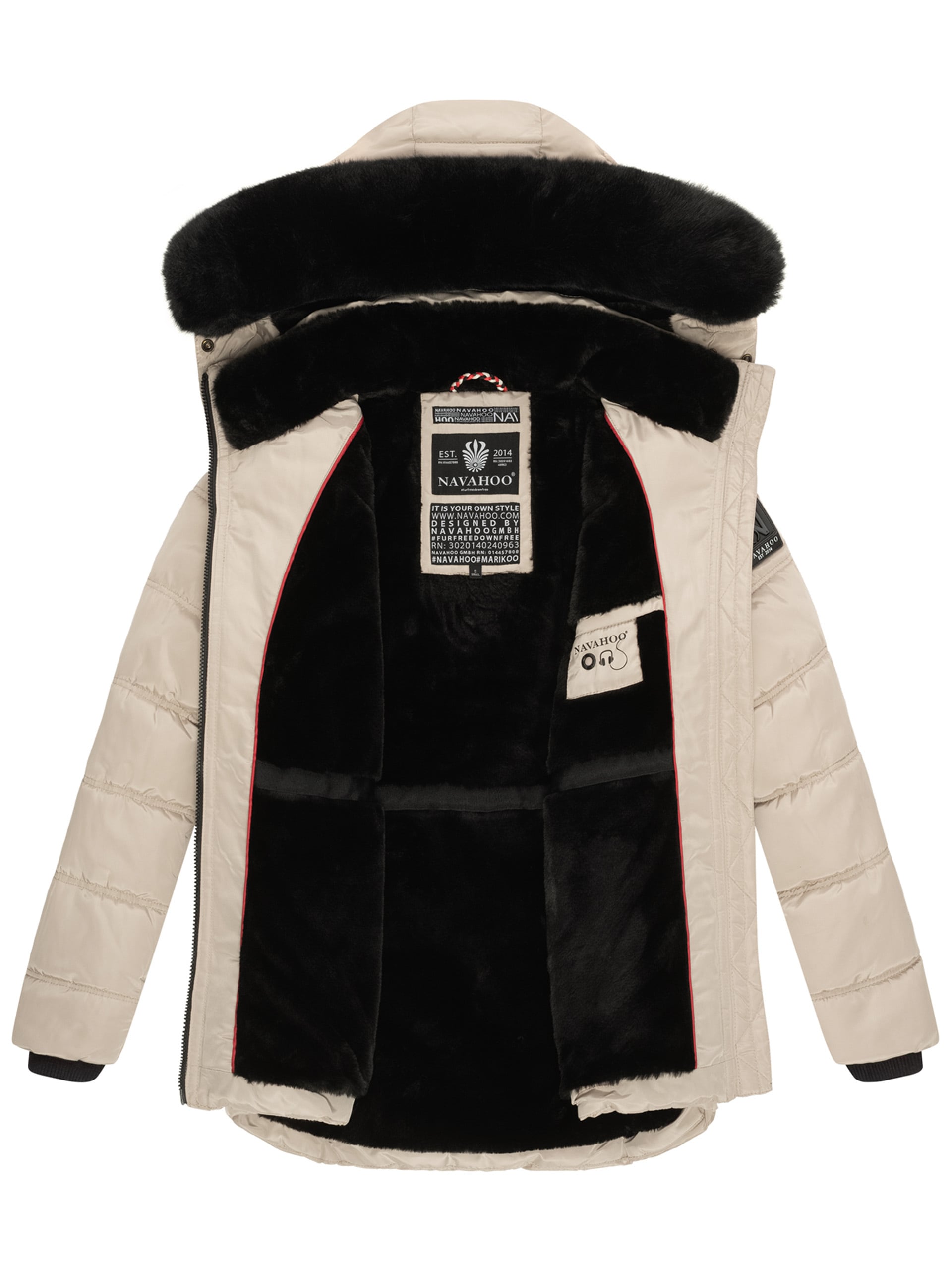 Navahoo Winterjacke »Lissandra«, mit hochwertigem Steppdesign