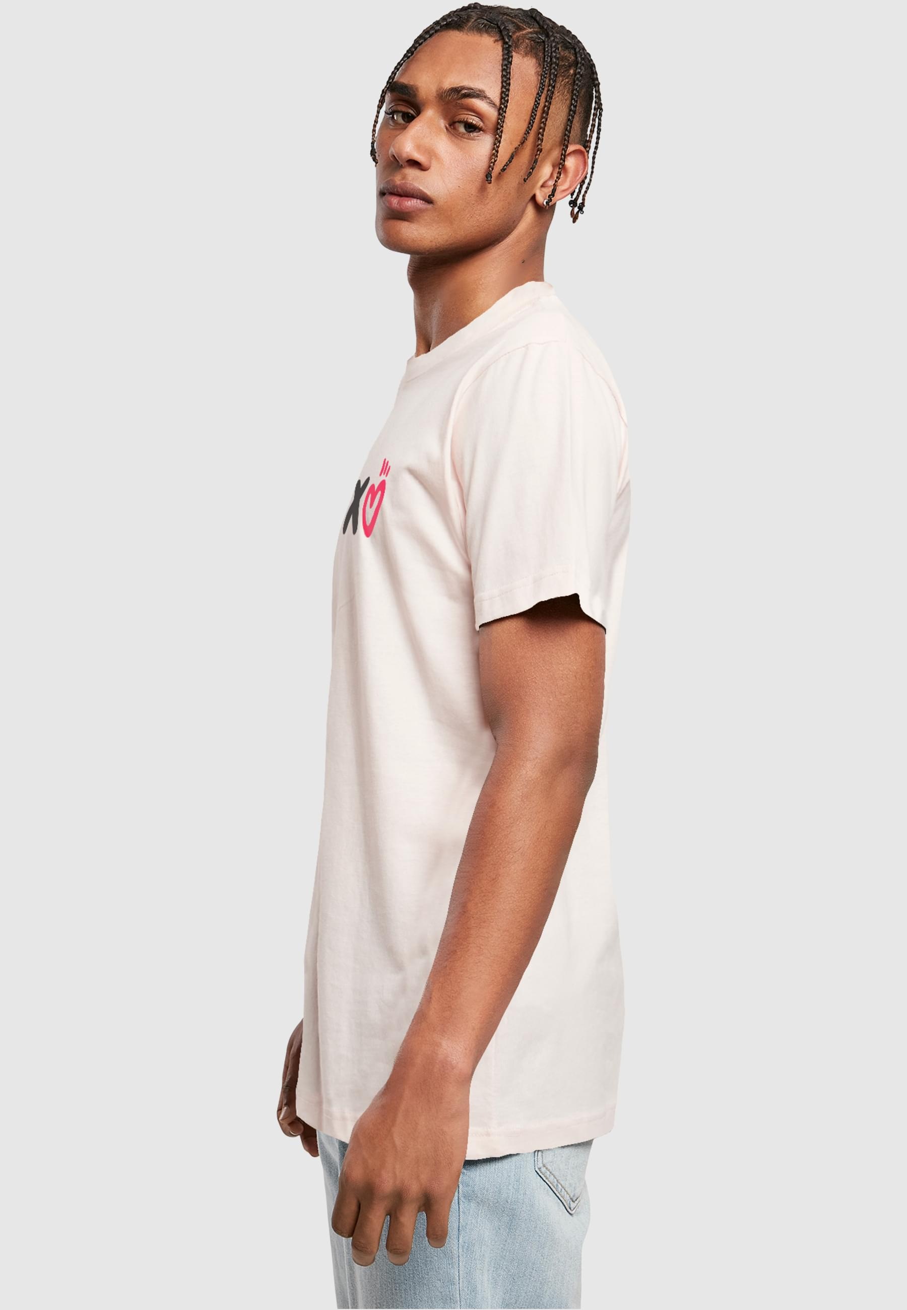 Merchcode T-Shirt »Merchcode Herren Valentines Day - XOXO T-Shirt Round Neck«, (1 tlg.)