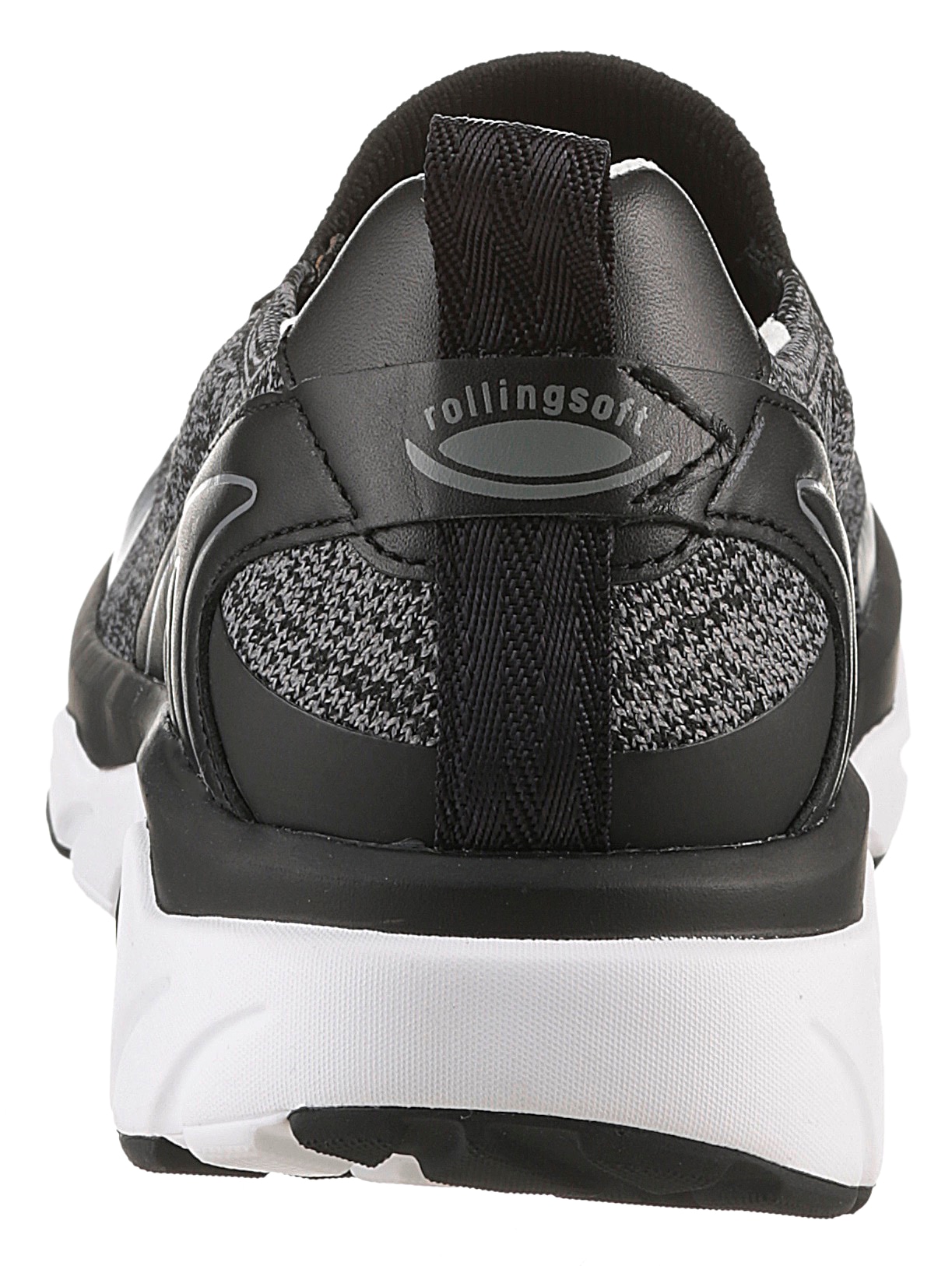 Gabor Rollingsoft Slip-On Sneaker, Freizeitschuh, Halbschuh, Slipper mit Gummizug für guten Sitz