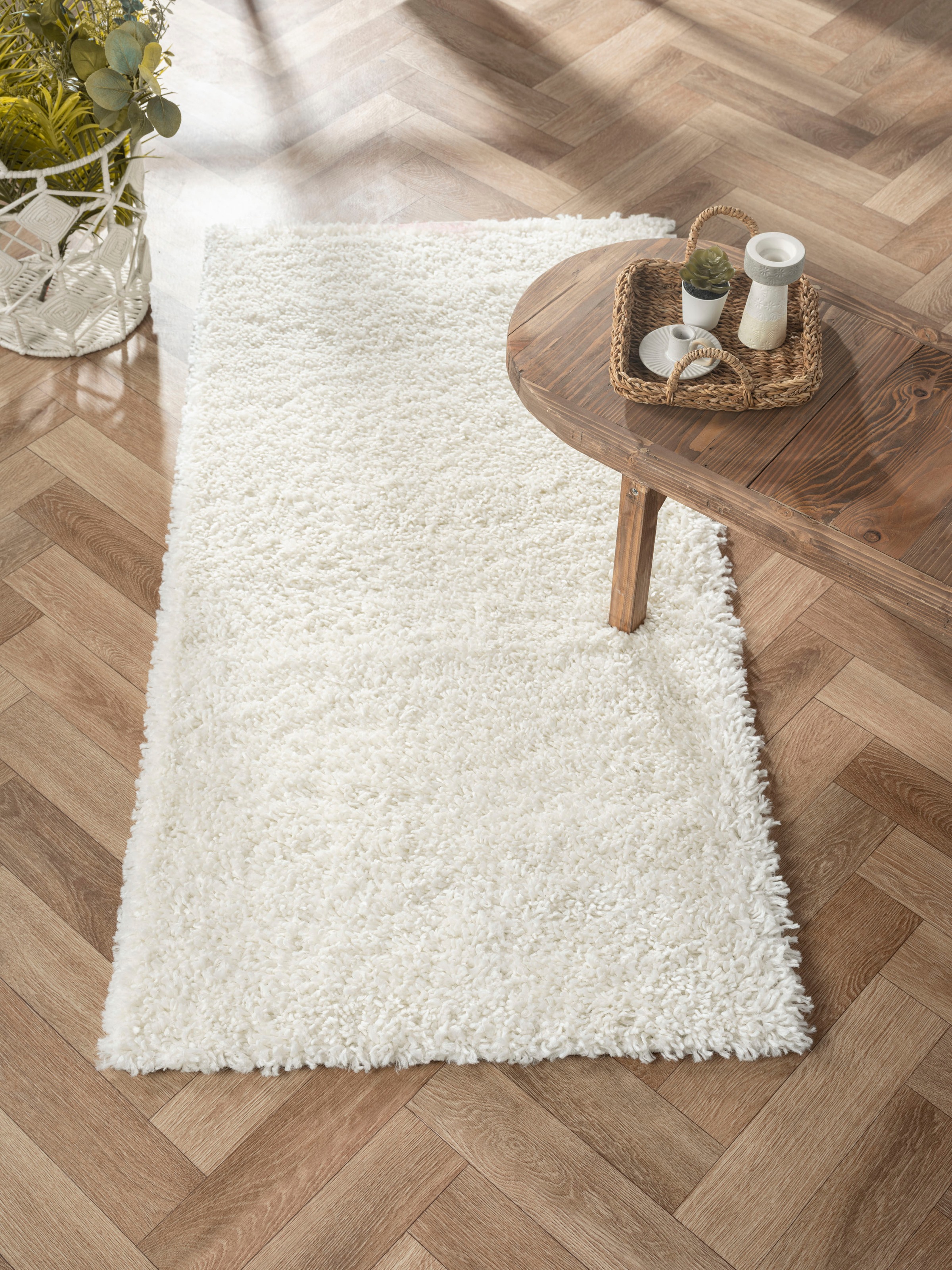 Myflair Möbel & Accessoires Hochflor-Teppich »My Shaggy«, rechteckig, 37 mm Höhe, Shaggy, Uni-Farben, leicht glänzend, Microfaser, extra flauschig
