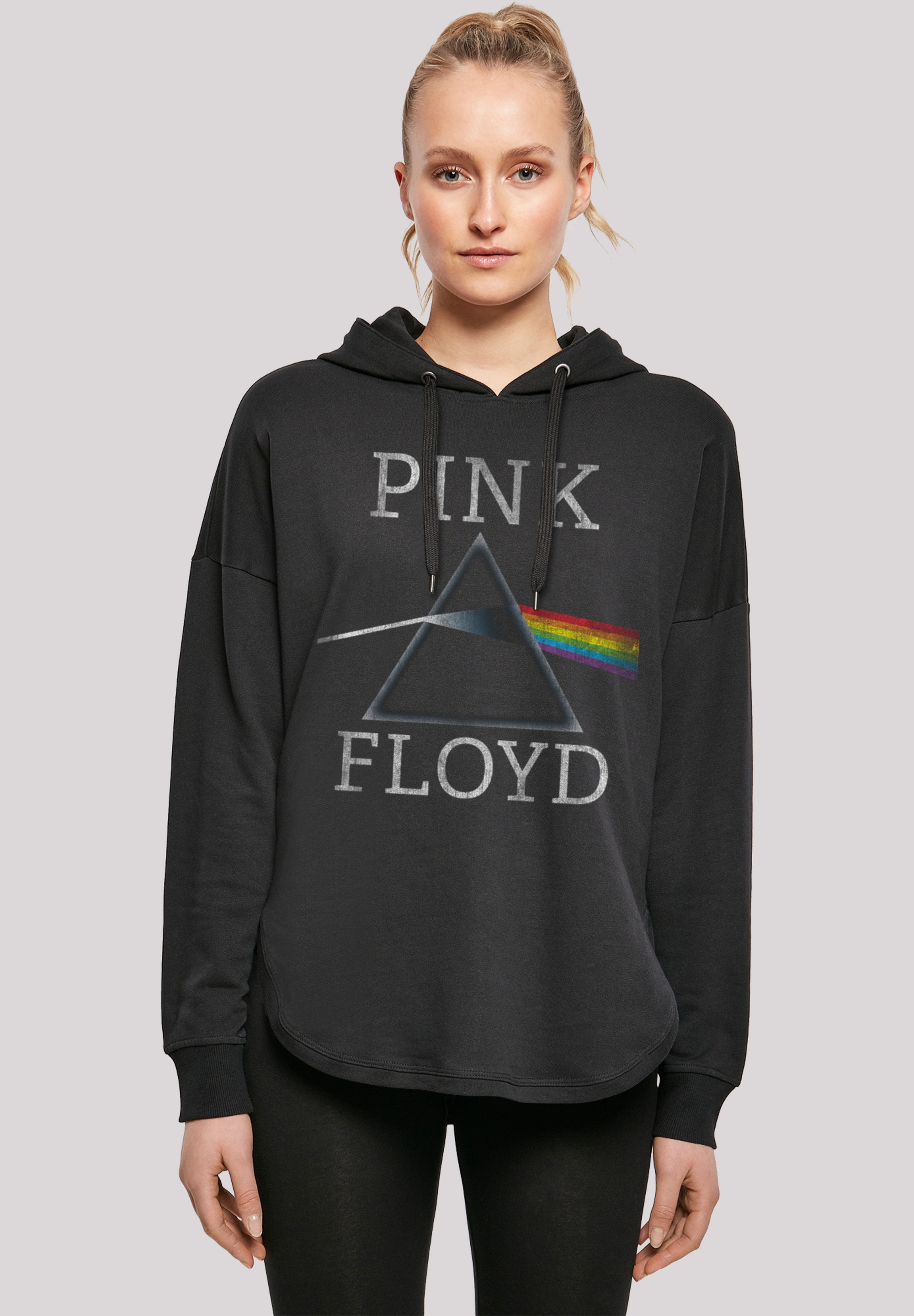 F4NT4STIC Kapuzenpullover "Pink Floyd Dark Side Of The Moon Mond", Print