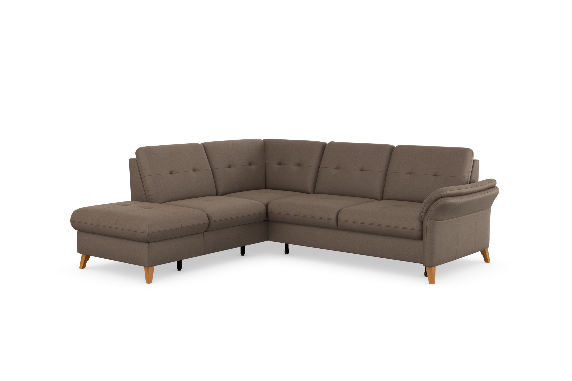 sit&more Ecksofa »Göteborg«, inkl. Sitztiefenverstellung, wahlweise mit Bettfunktion & Bettkasten