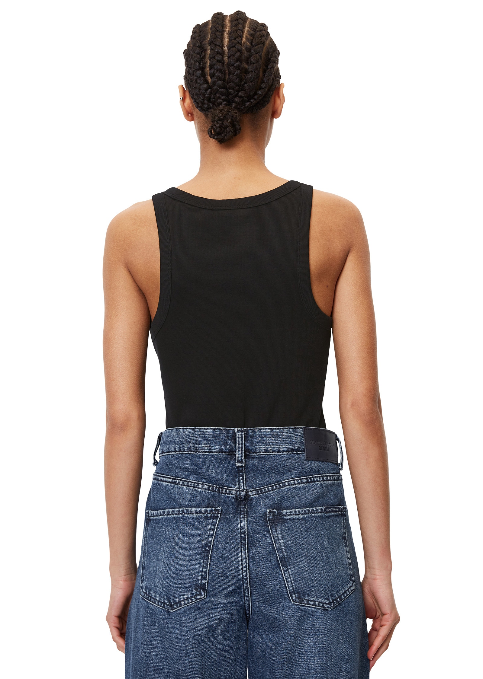 Marc O'Polo DENIM T-Shirt »aus Bio-Baumwoll-Stretchjersey«