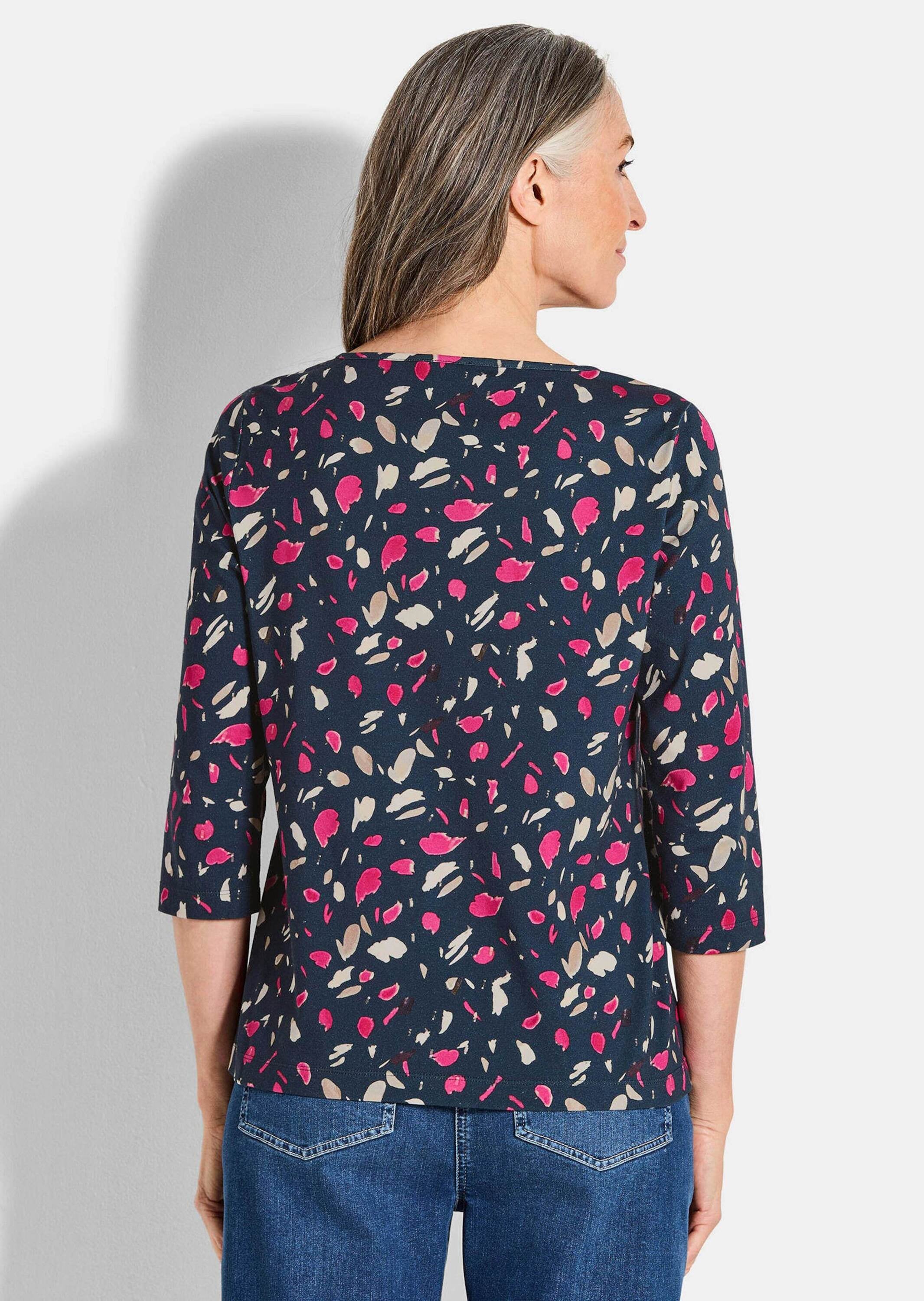 GOLDNER Kurzarmshirt »Bequemes Shirt aus Baumwoll-Jersey«