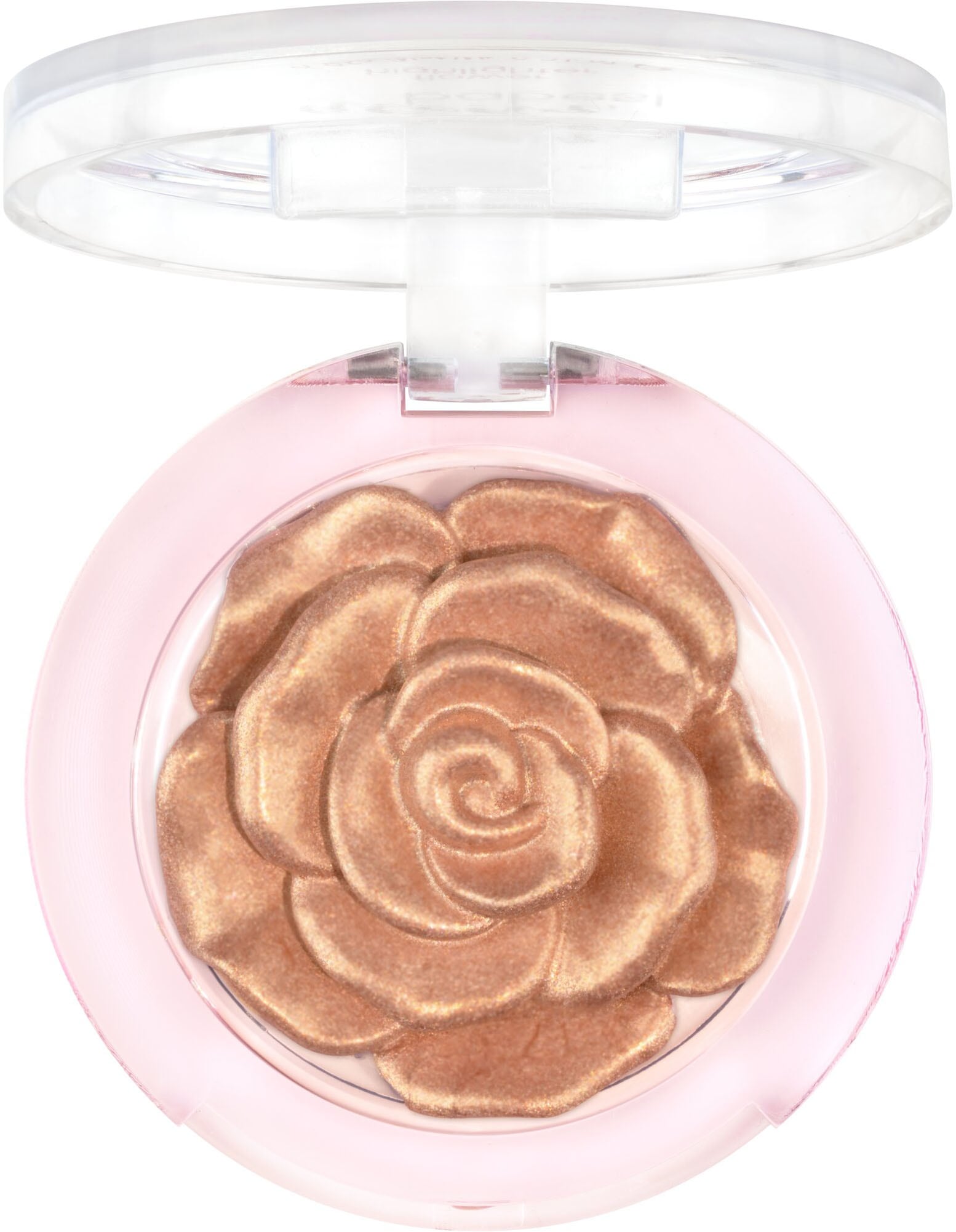 Essence Highlighter »aloha, babes! flower highlighter«, (Set, 4 tlg.), Strahlender Glow mit Roségold-Highlighter für jeden Look.