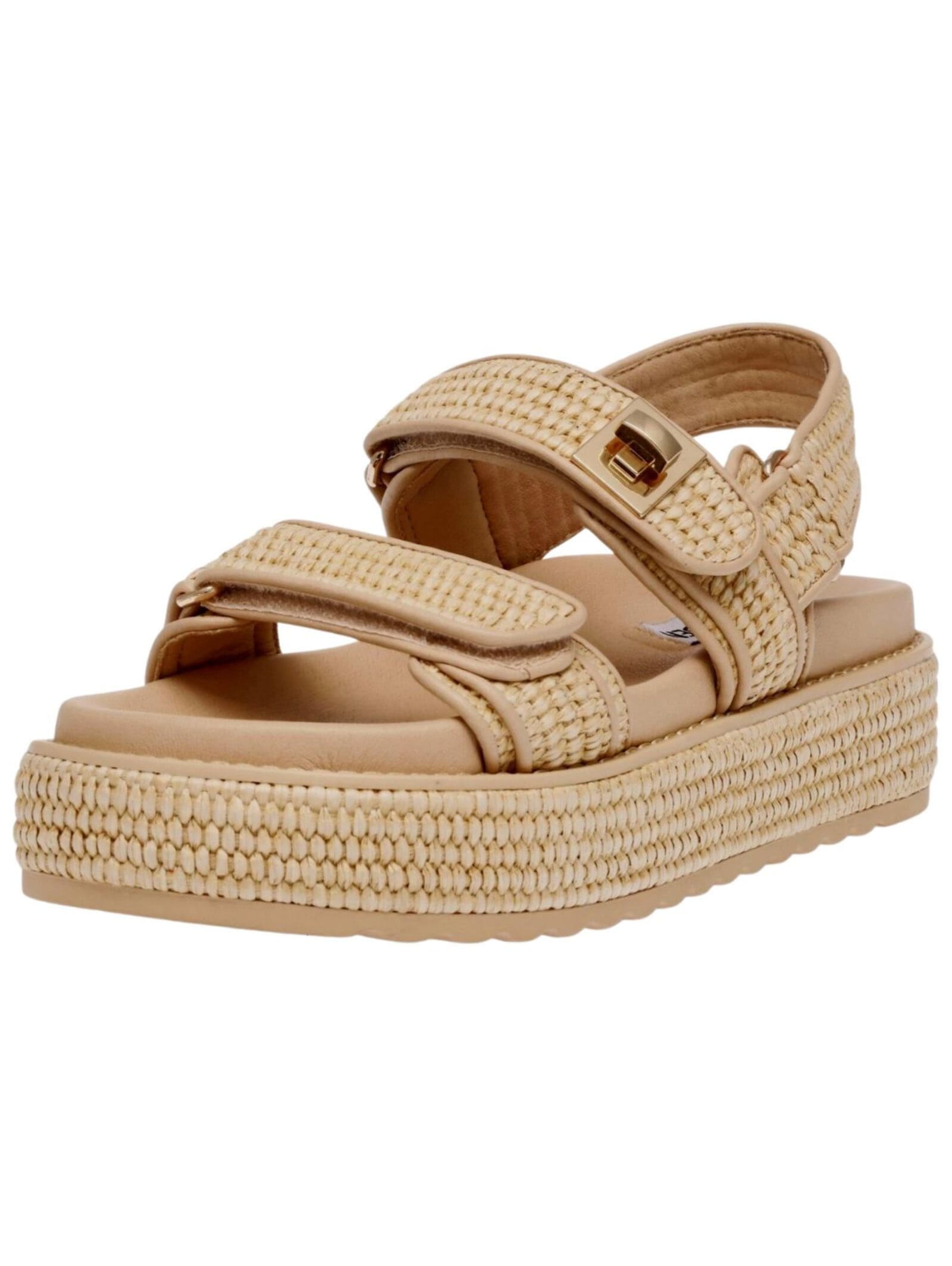 STEVE MADDEN Plateausandaletten "STEVE MADDEN Sandalen Lederimitat" günstig online kaufen
