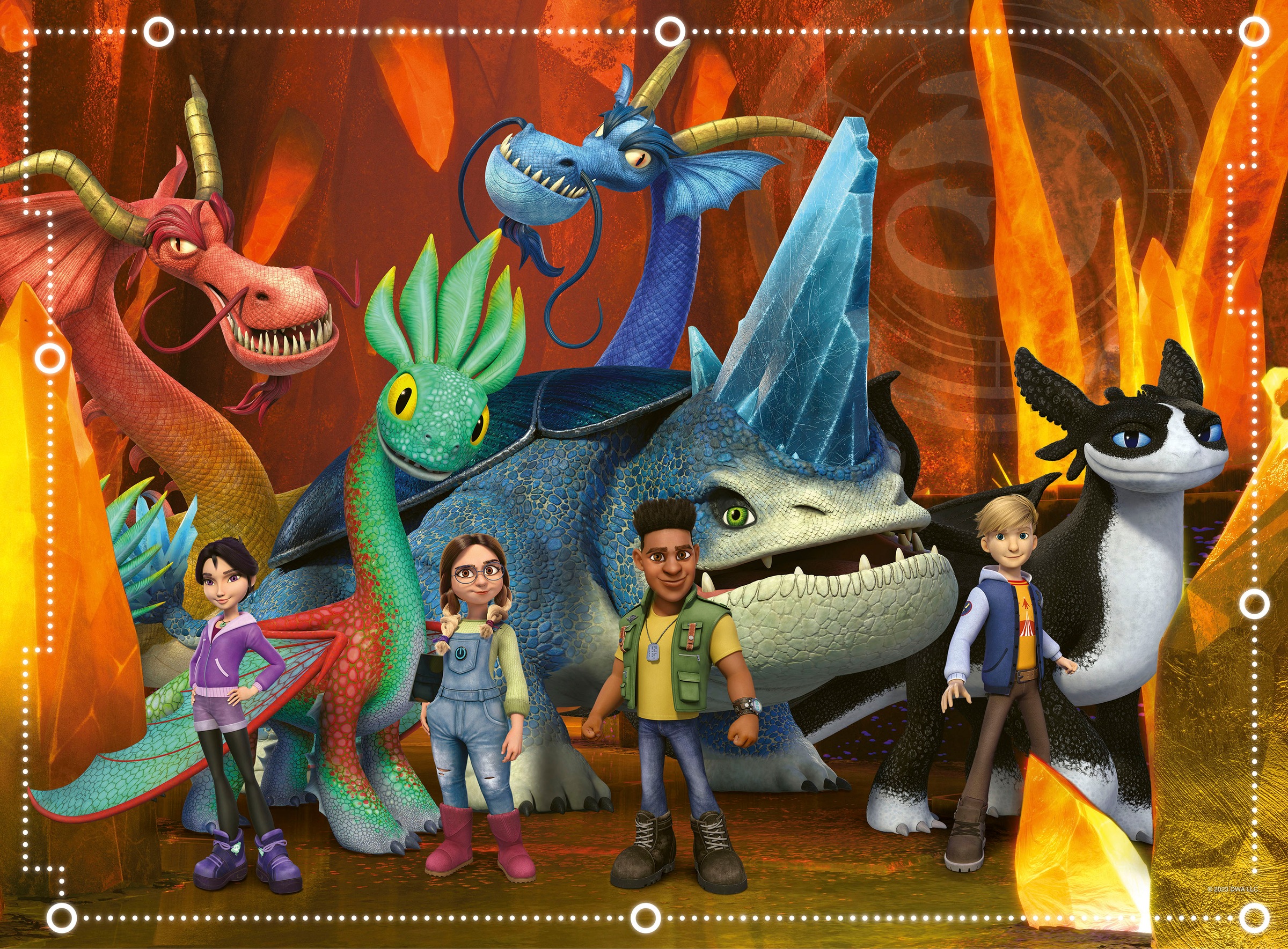 Ravensburger Puzzle »Dragons: Die 9 Welten«, Made in Germany