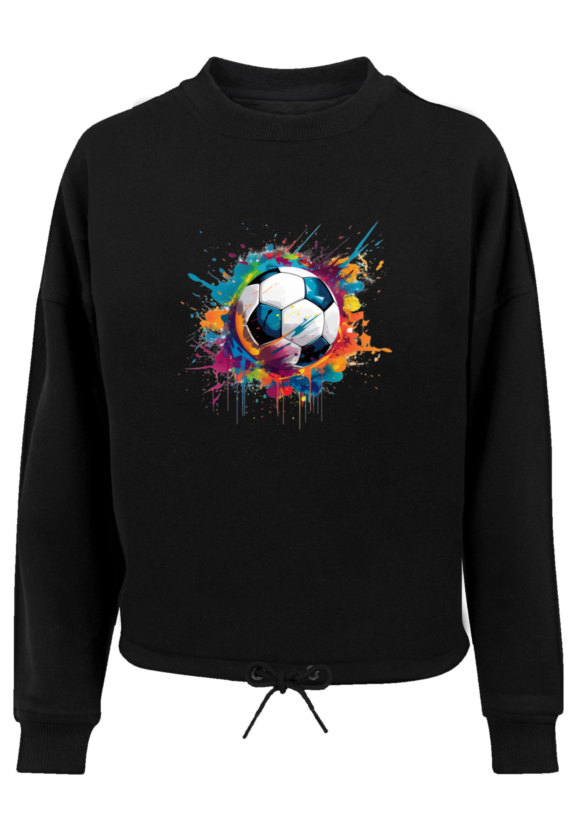 F4NT4STIC Sweatshirt »Bunte Fußball Grafik«, Premium Qualität