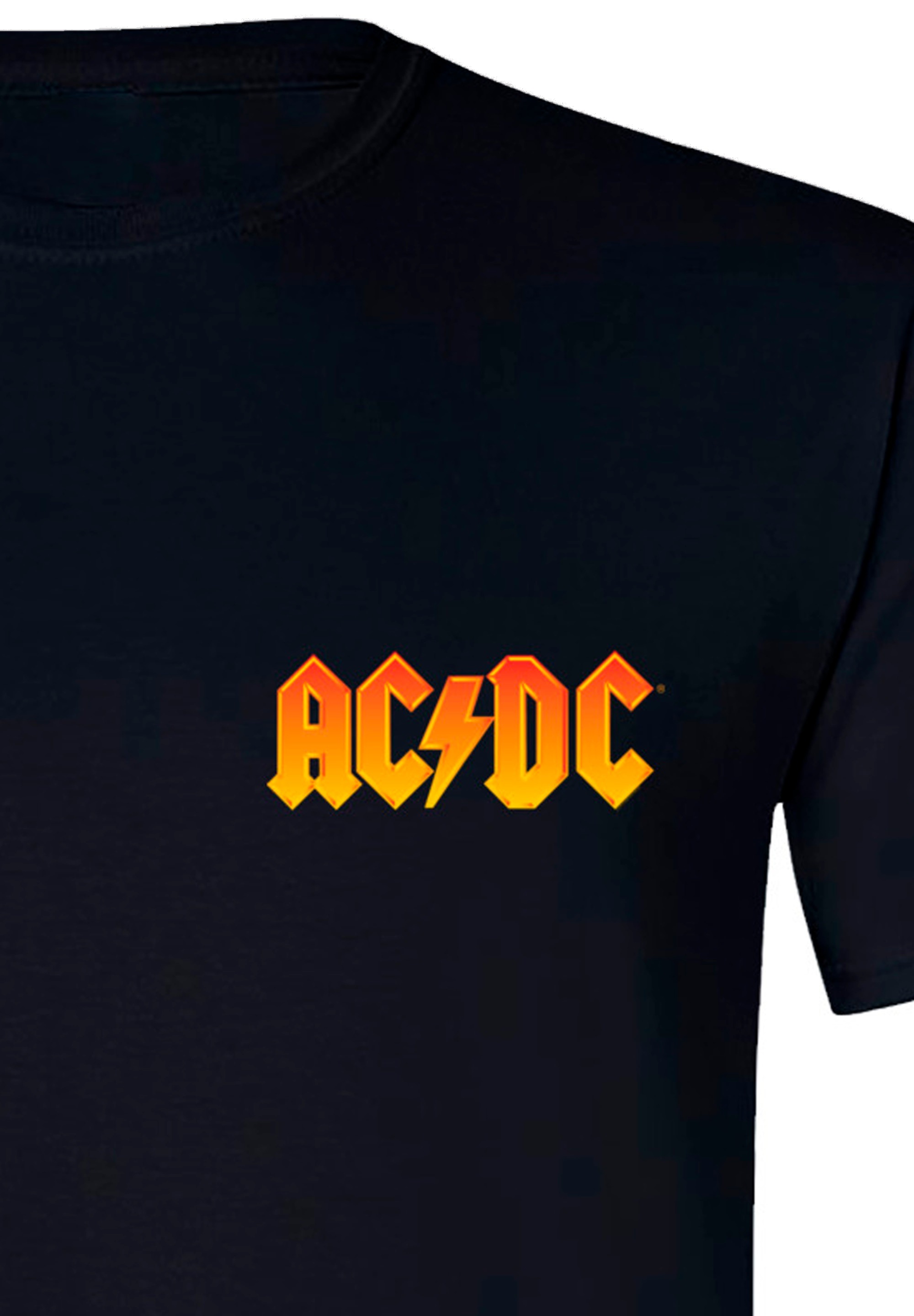 F4NT4STIC T-Shirt »AC/DC Fire Logo Unisex T-Shirt«, Bandshirt, Merchandise, ACDC