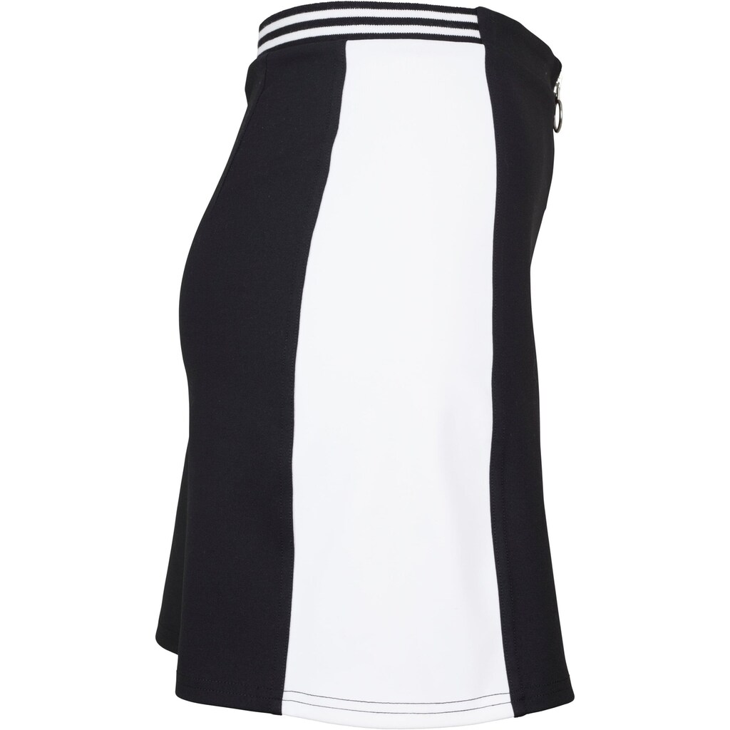 URBAN CLASSICS Jerseyrock »Urban Classics Damen Ladies Zip College Skirt«, (1 tlg.)