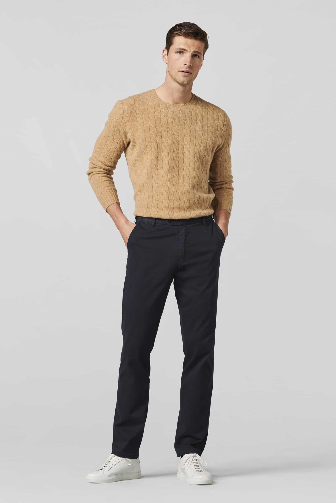 MEYER Oslo Men's Chinos Blue 30/32 3