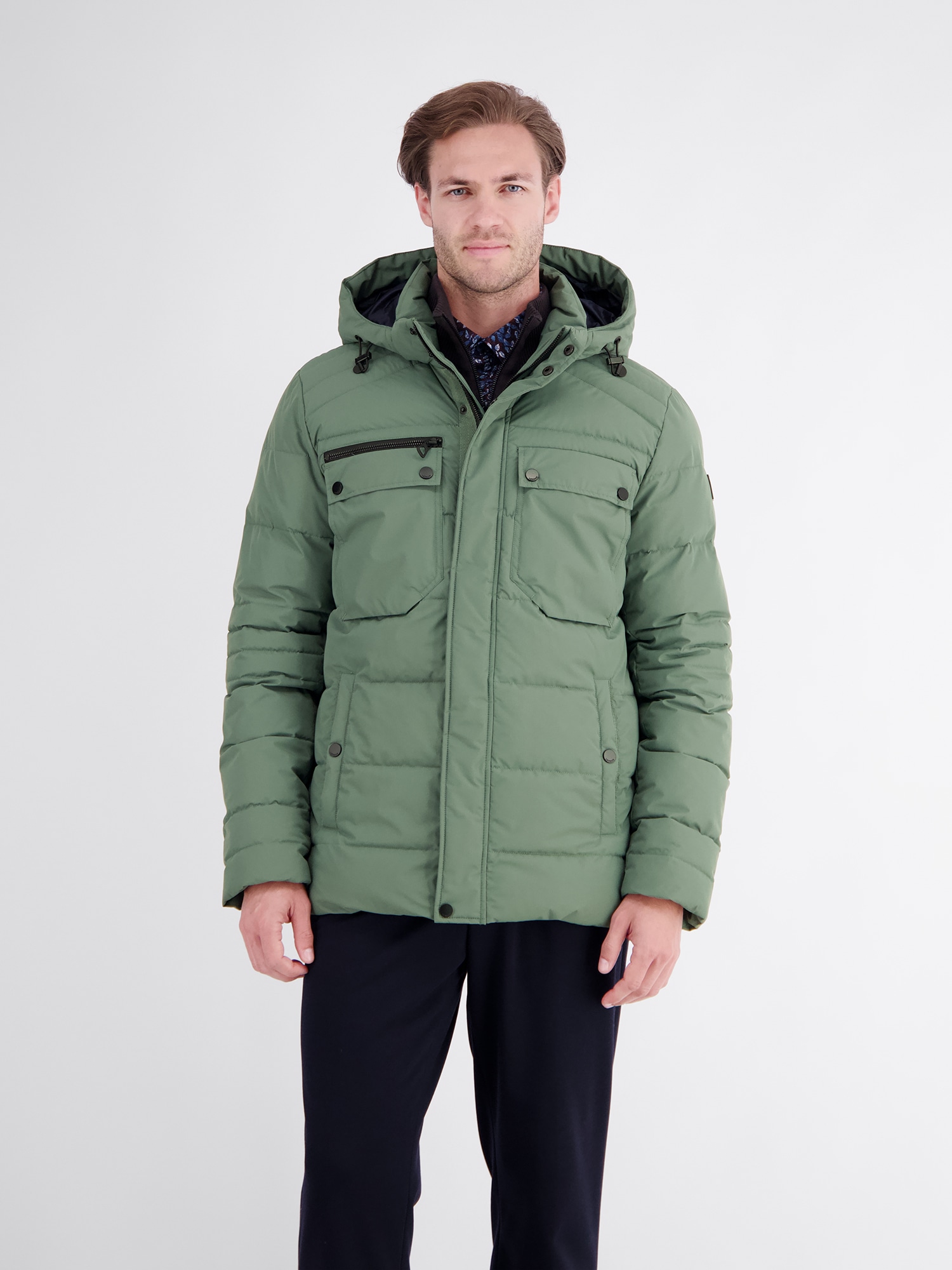 LERROS Outdoorjacke "Aufwändige Funktionsjacke, wärmend und wasserabweisend" mit Kapuze