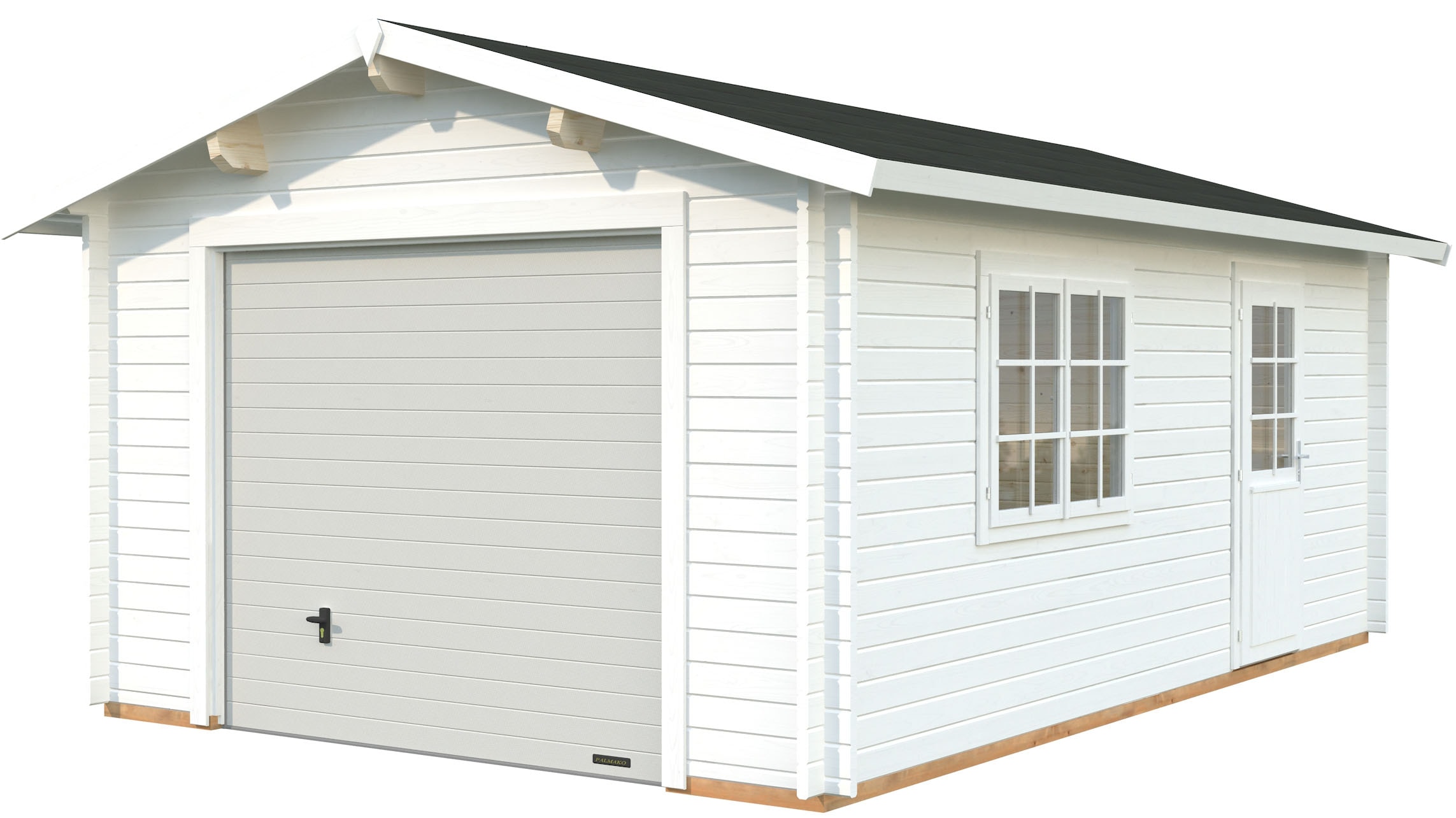 Palmako Garage "Roger, mit Sektionaltor" BxTxH: 426x598x276 cm