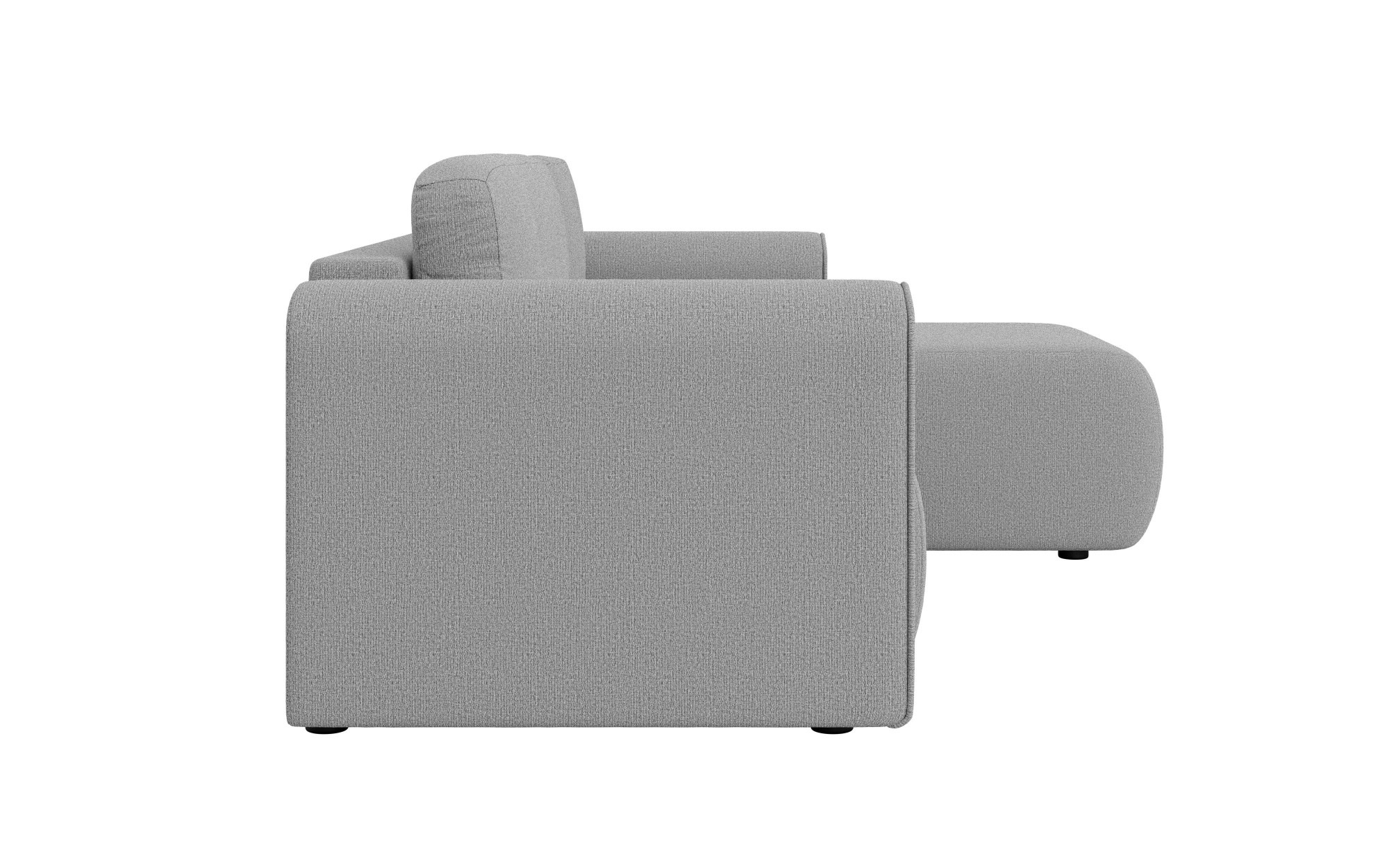 INOSIGN Ecksofa »Zacharia wahlweise Schlafsofa mit Bettkasten, B/T/H 250/166/86 cm«, L-Form mit Wellenunterfederung, Recamiere beidseitig montierbar