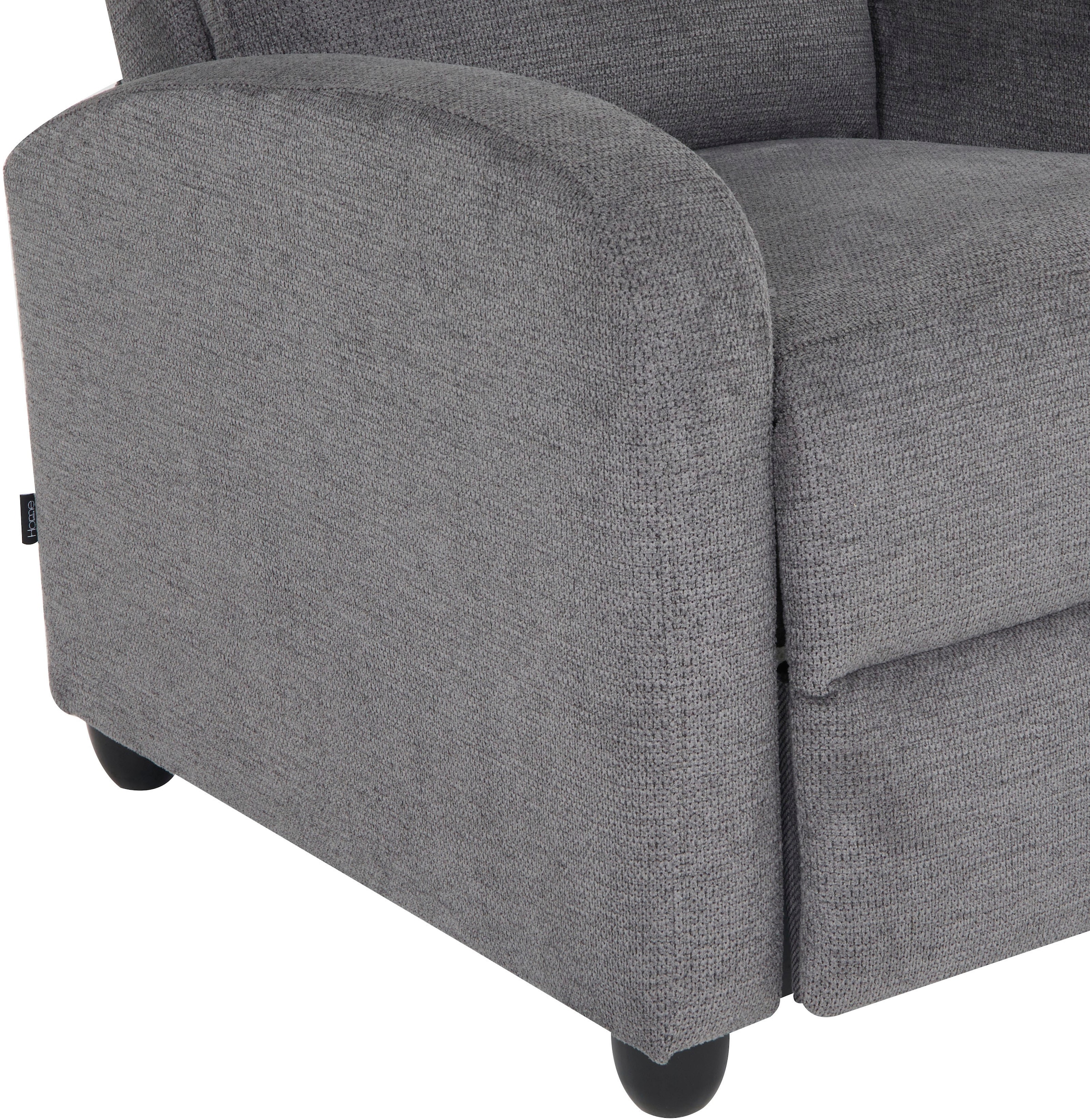 Home affaire Relaxsessel »BERVILLE, TV-Sessel, Ruhesesel mit Schlaffunktion, Webstoff«, Liegesessel mit manueller Relaxfunktion