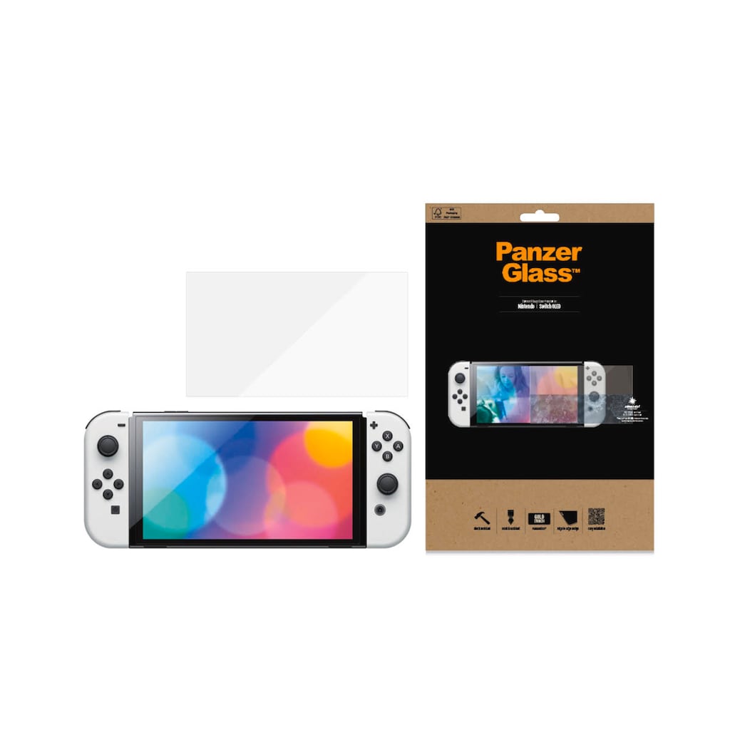 PanzerGlass Displayschutzglas »Screen Protector«, für Nintendo Switch, (1 St.)