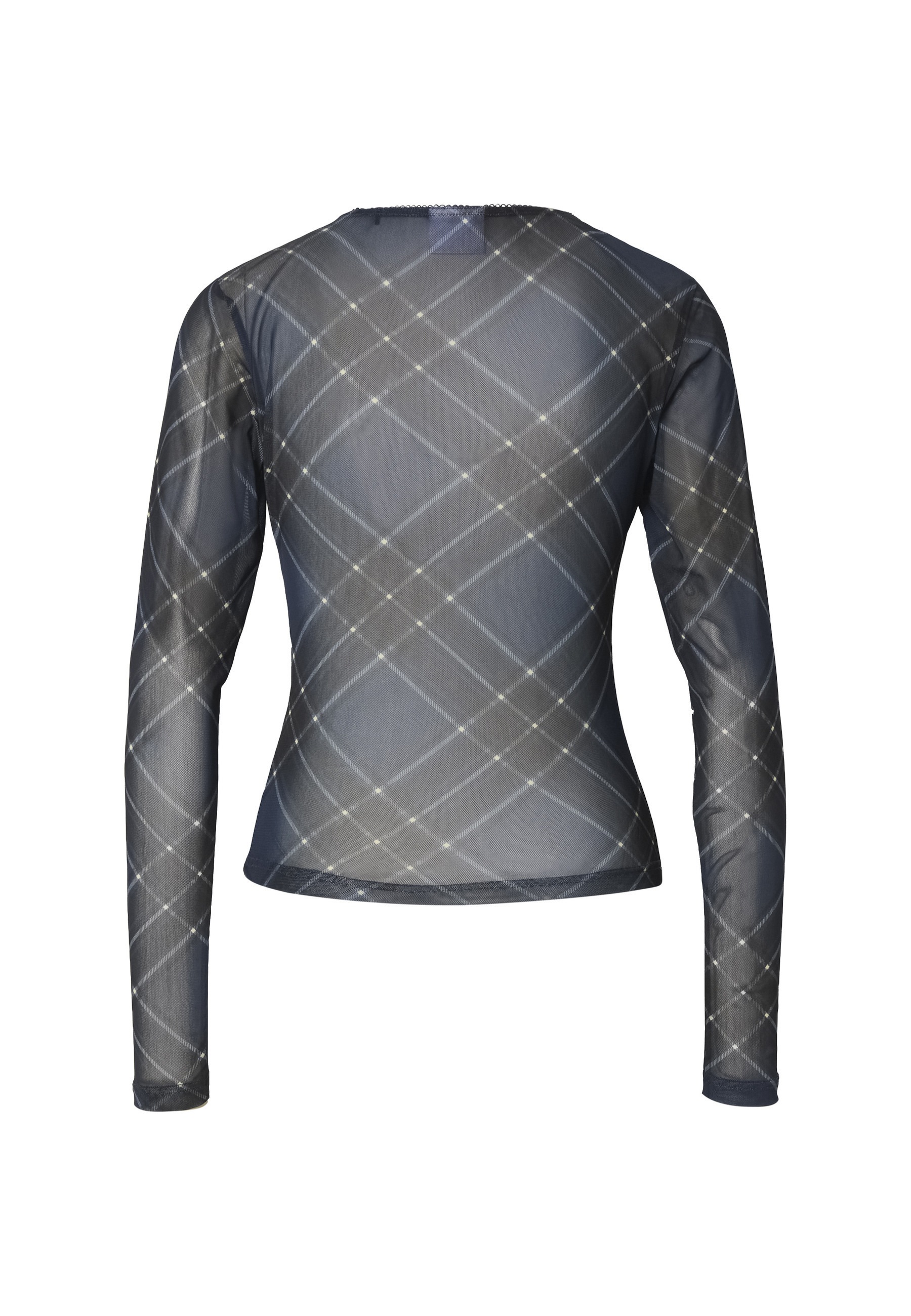 Karl Kani Langarmshirt »Karl Kani Signature Check Mesh Longsleeve« 1