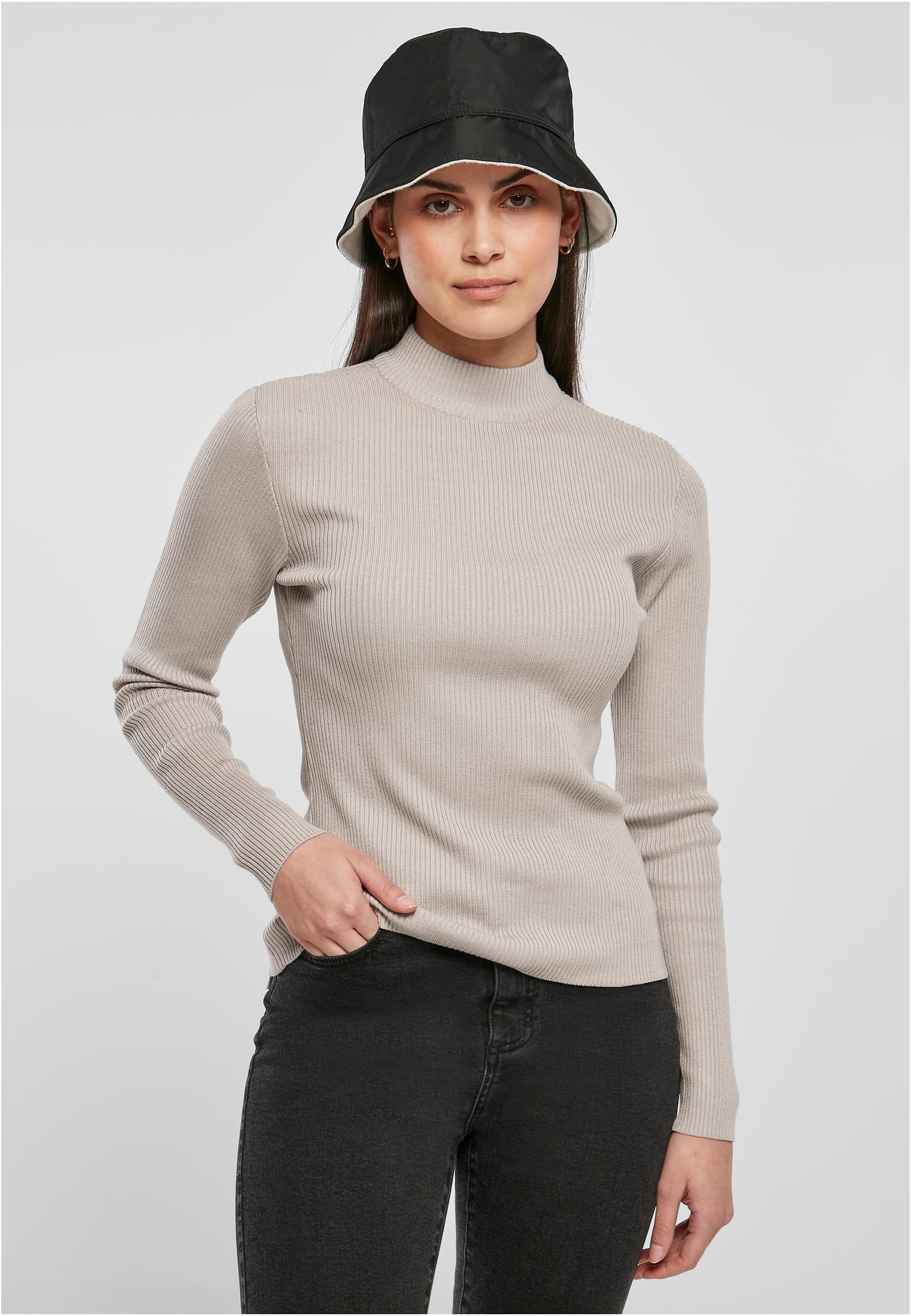 | »Damen bestellen (1 online tlg.) BAUR Turtelneck Kapuzenpullover Knit Rib CLASSICS Ladies URBAN Sweater«,