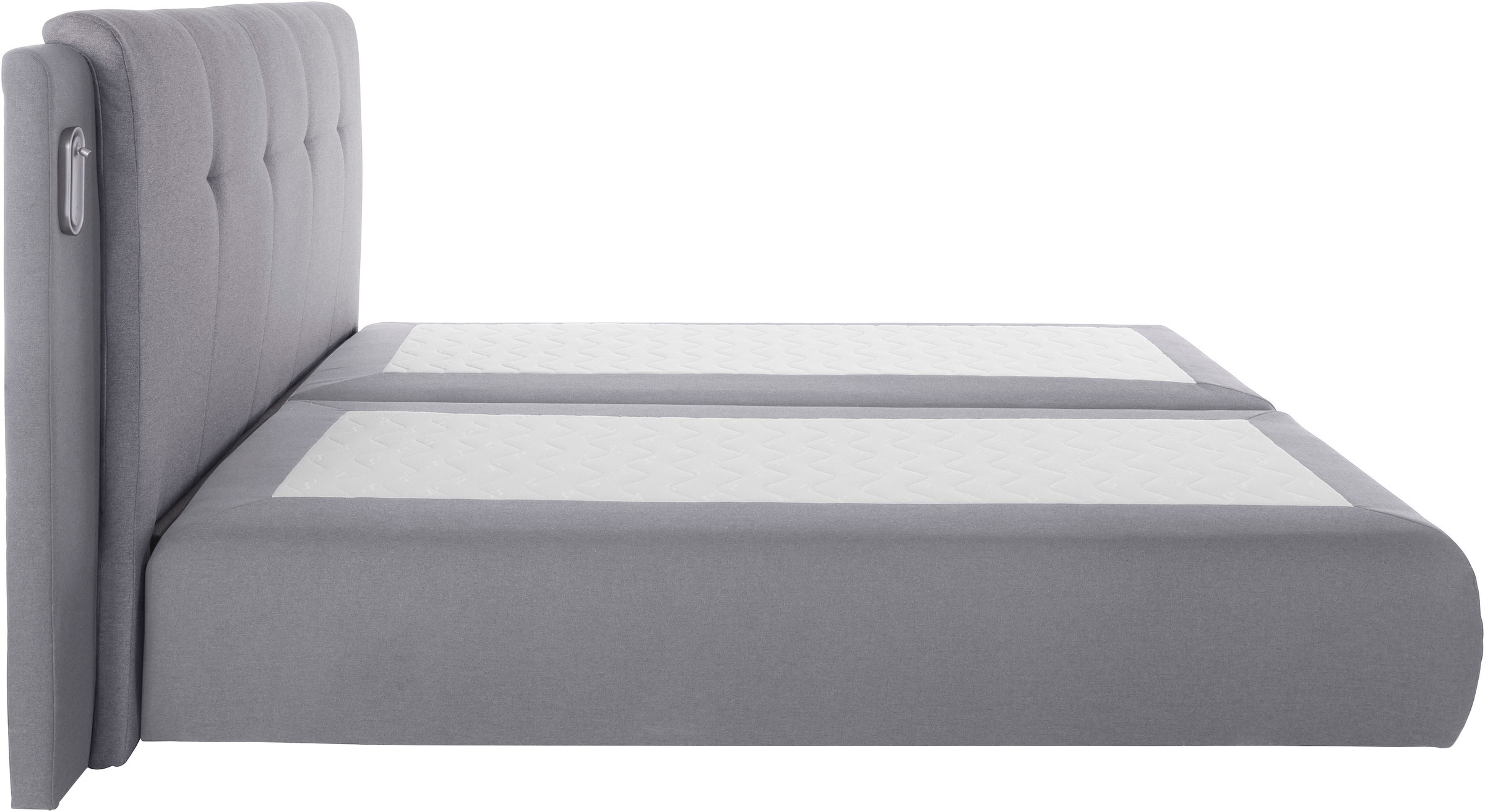 COLLECTION AB Boxspringbett »Borna«, inklusive Bettkasten, LED-Beleuchtung und Topper