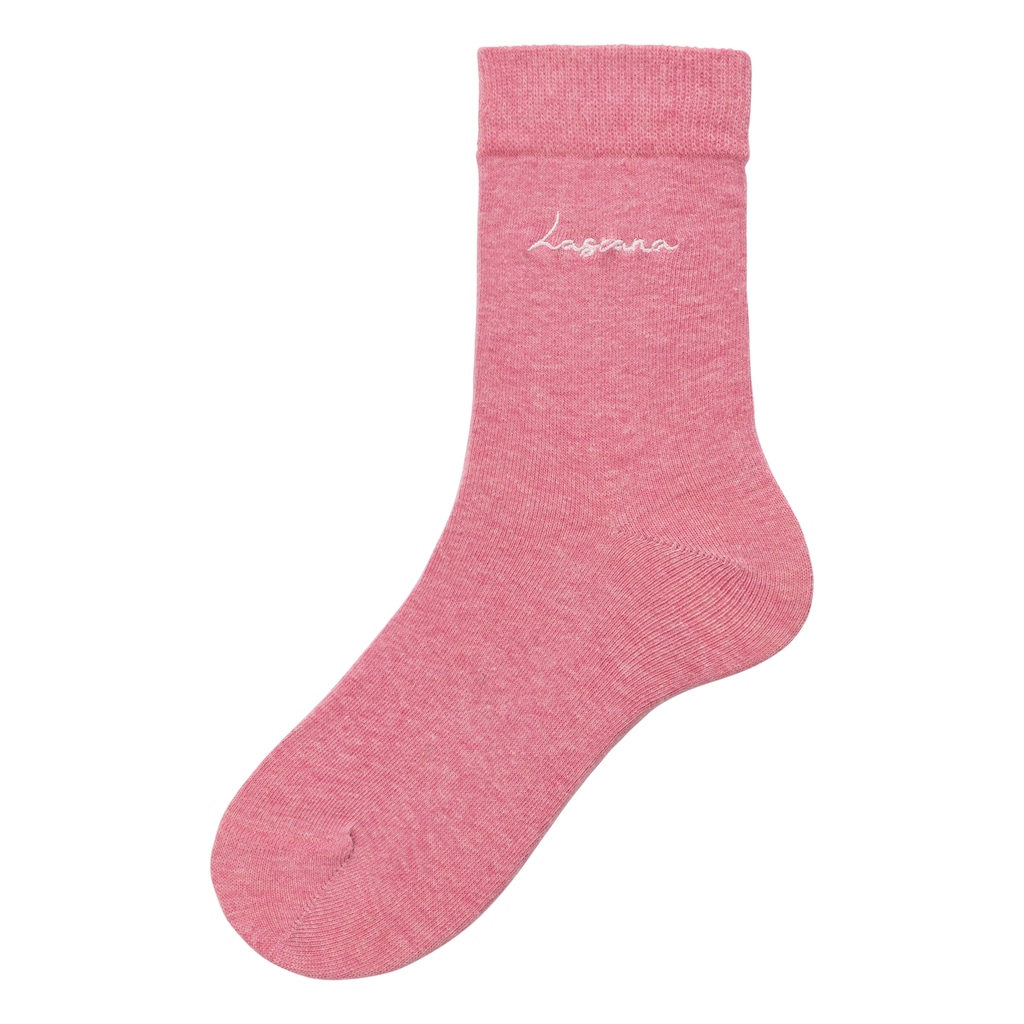 LASCANA Basicsocken, (Set, 7 Paar)